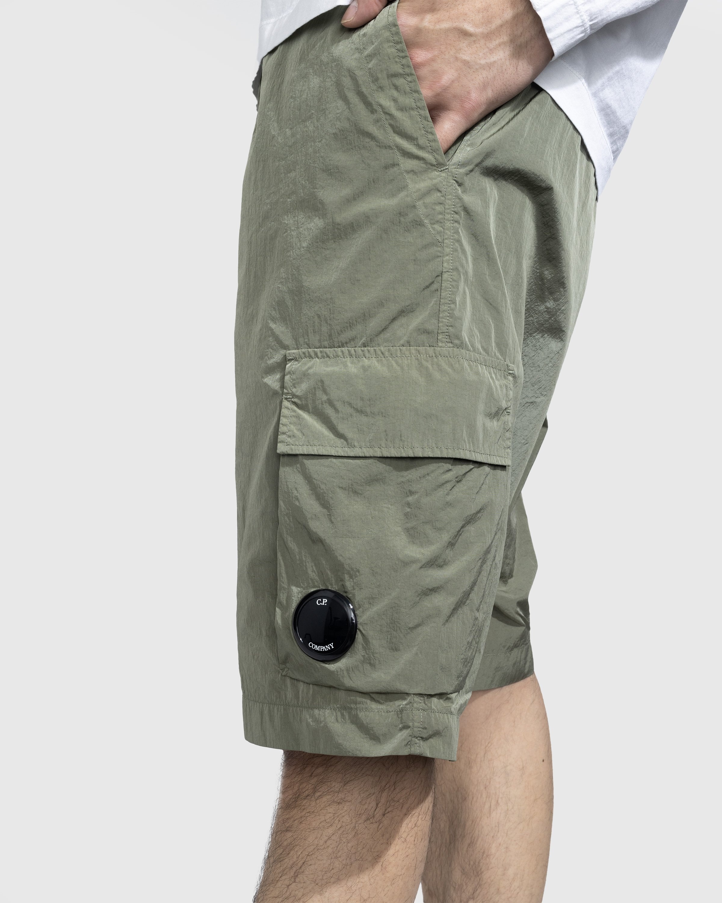 C.P. Company Chrome R Cargo Shorts Green Highsnobiety Shop