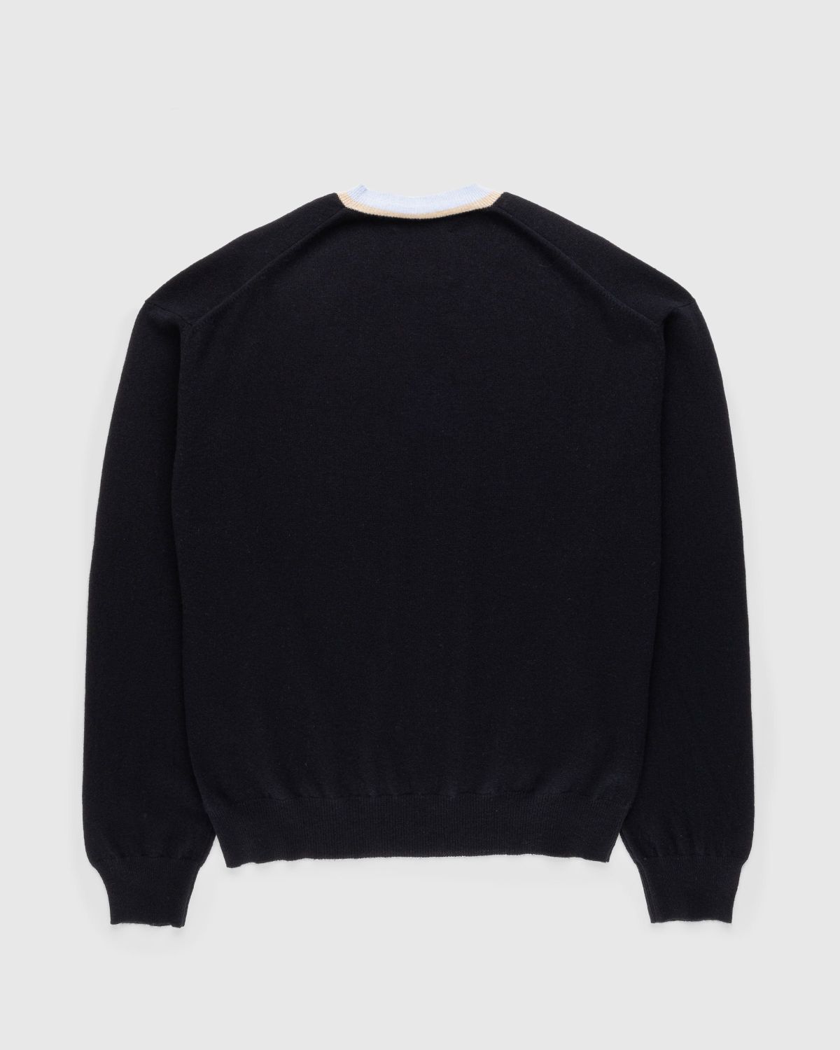 Highsnobiety HS05 – Cashmere Crew Sweater Black - Knitwear - Black - Image 2