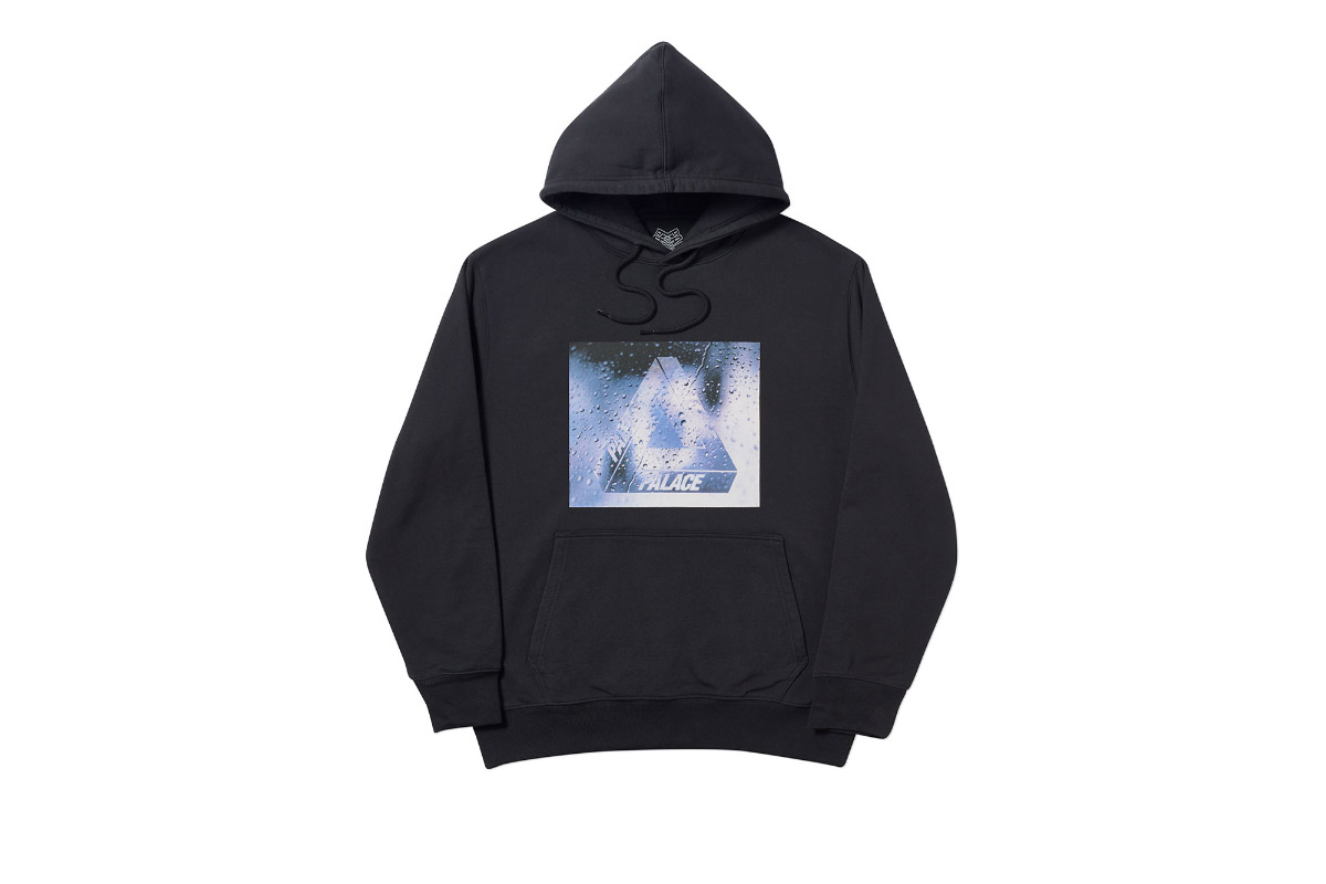 Palace 2019 Autumn Hoodie Window Licker black front 14671 adjusted