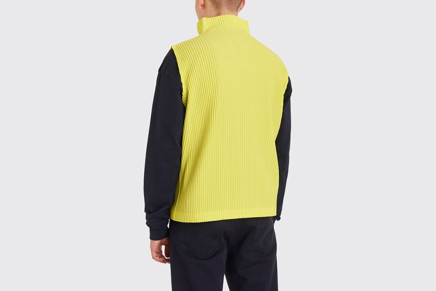Pleated Vest