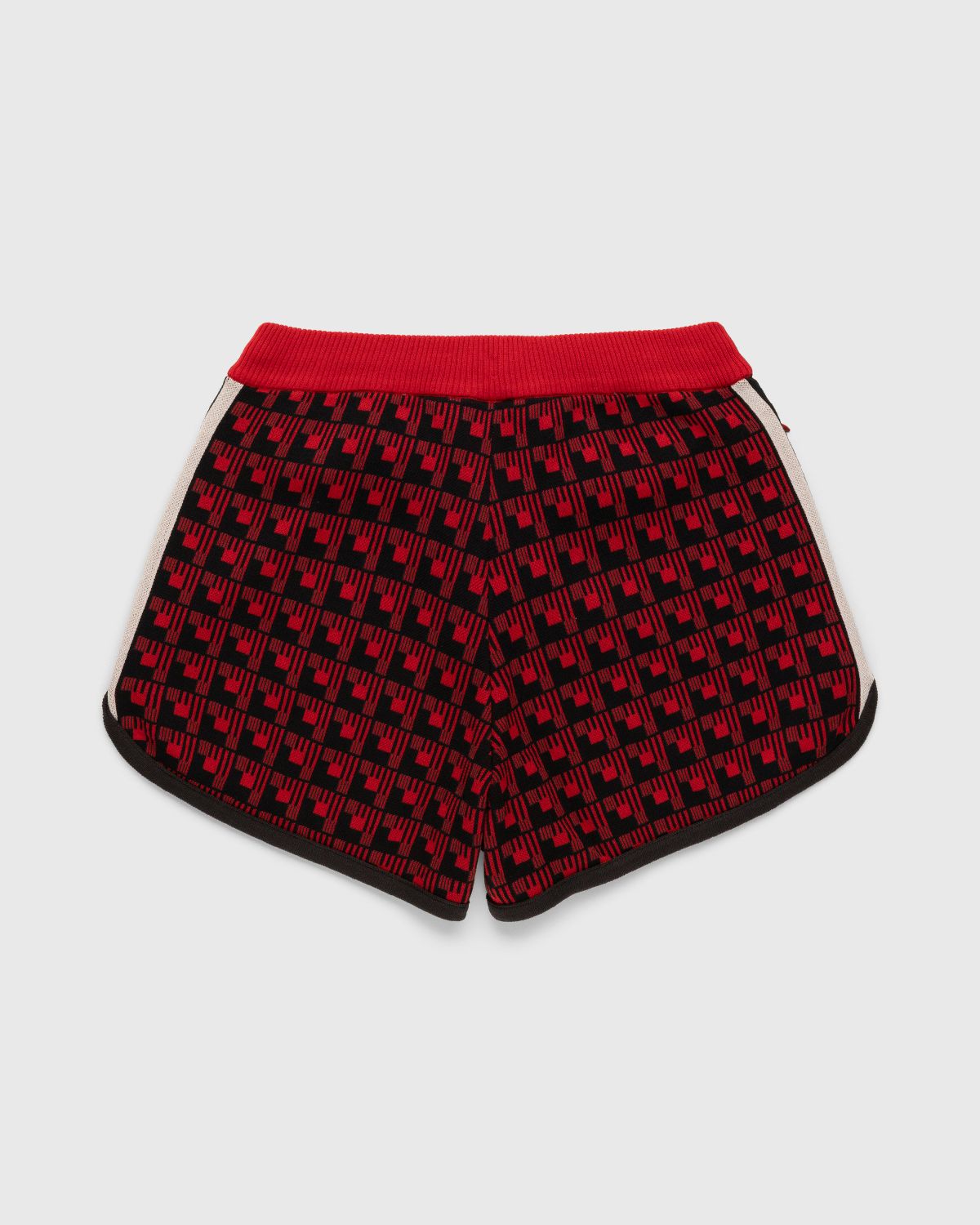 Adidas x Wales Bonner – WB Knit Shorts Scarlet/Black | Highsnobiety Shop