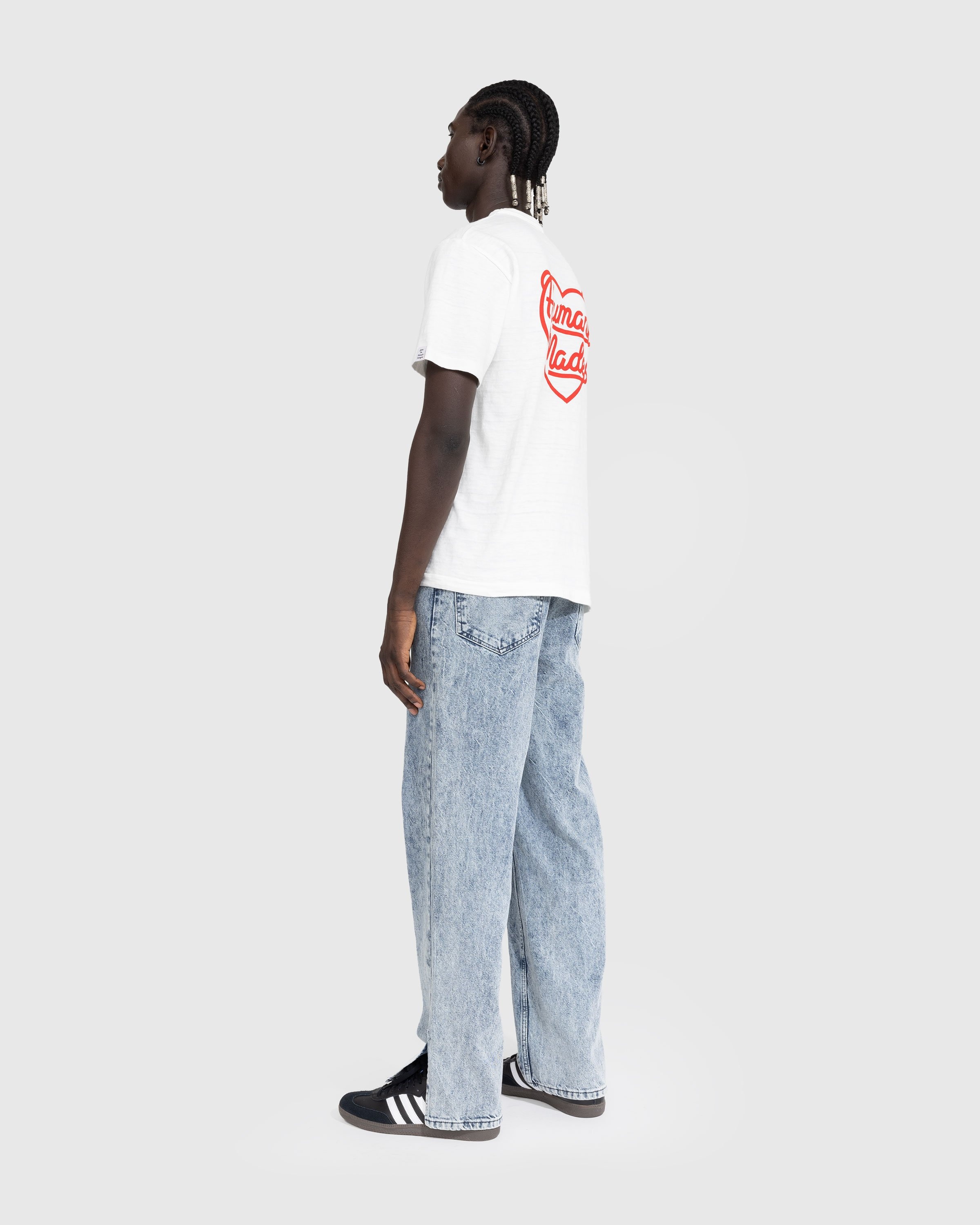 Human Made – HEART BADGE T-SHIRT White | Highsnobiety Shop