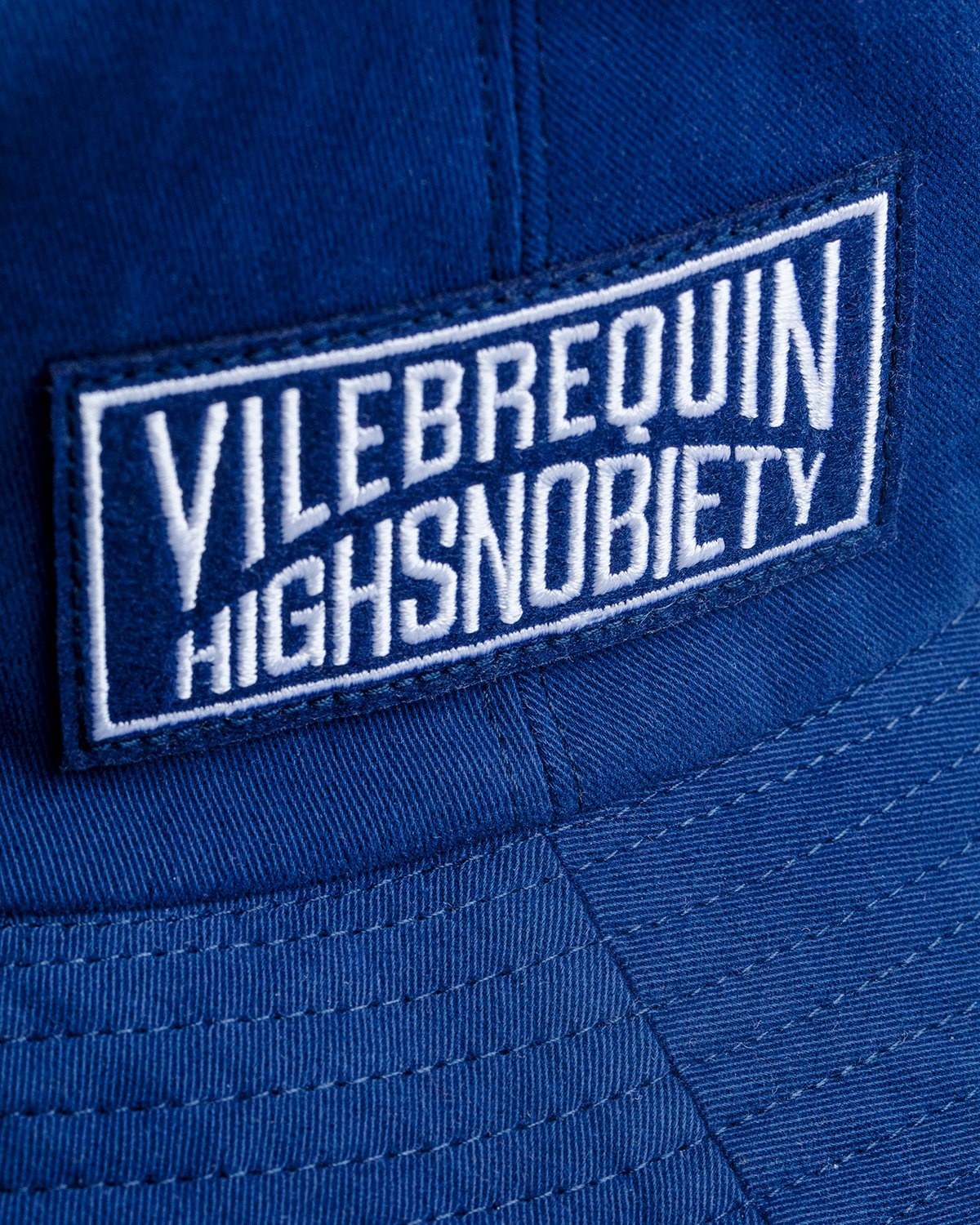 Vilebrequin x Highsnobiety – Logo Bucket Hat Navy - Bucket Hats - Blue - Image 2