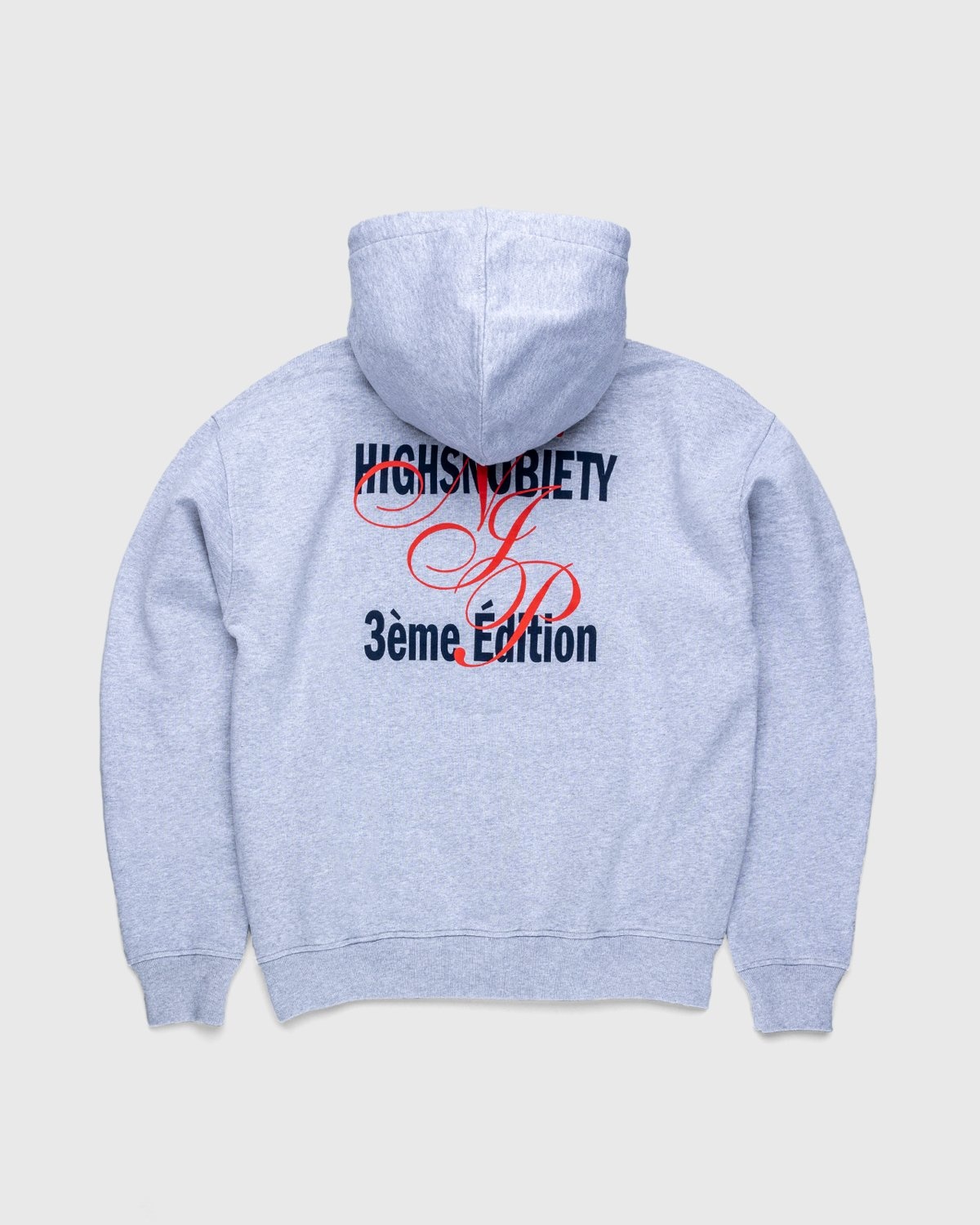 Highsnobiety – Not In Paris 3 Kiss Hoodie Grey - Sweats - Grey - Image 2