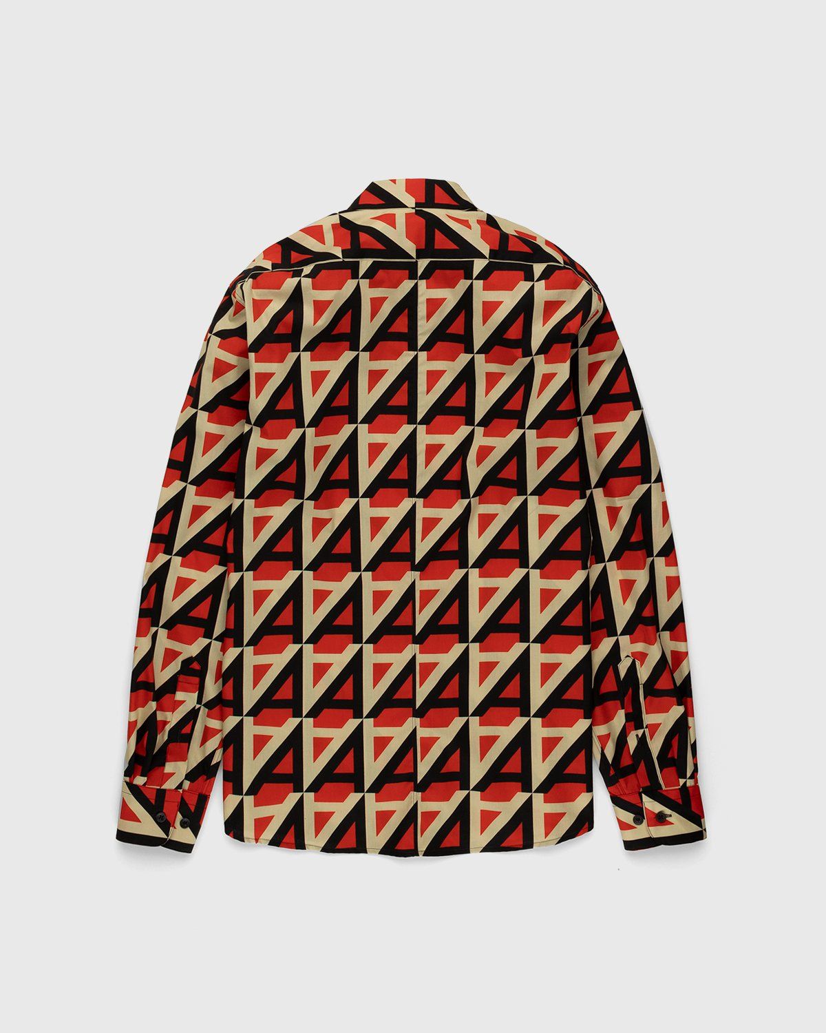 Dries van Noten – Curle "A" Shirt Red - Shirts - Red - Image 2