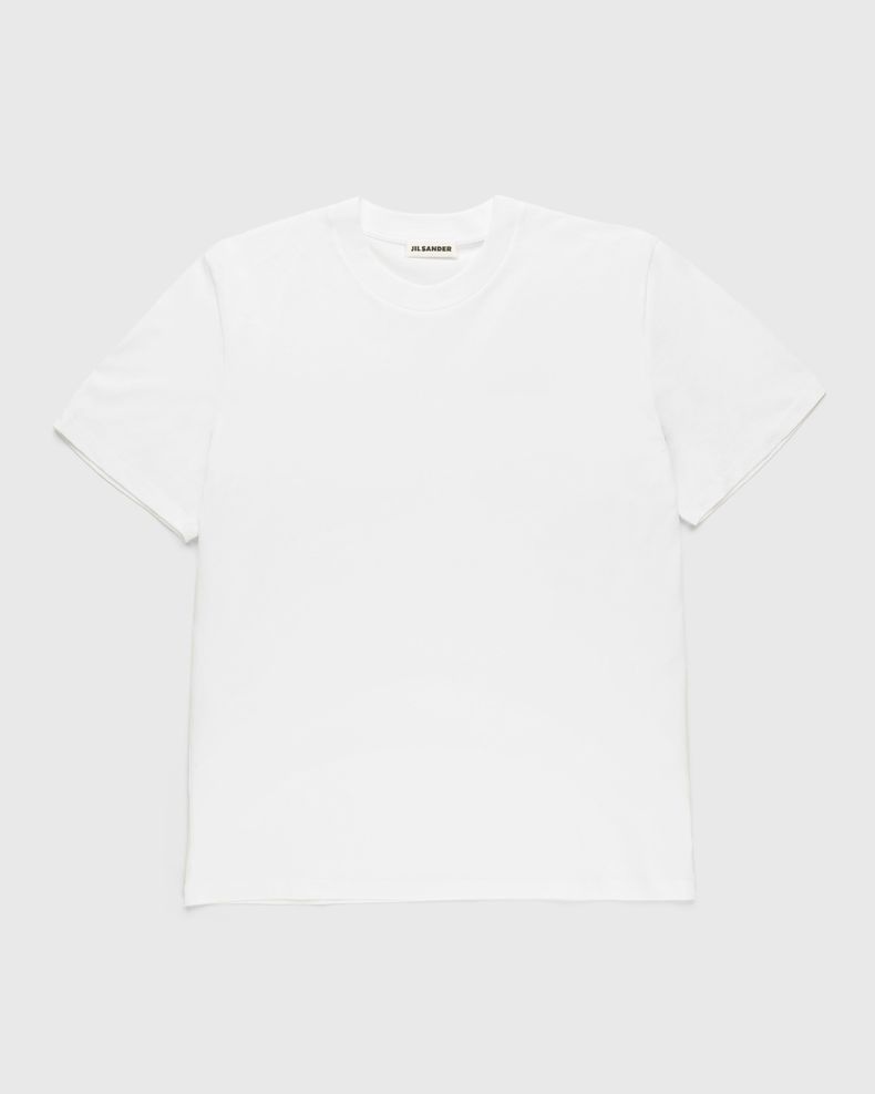 Jil Sander – Solid Cotton T-Shirt White