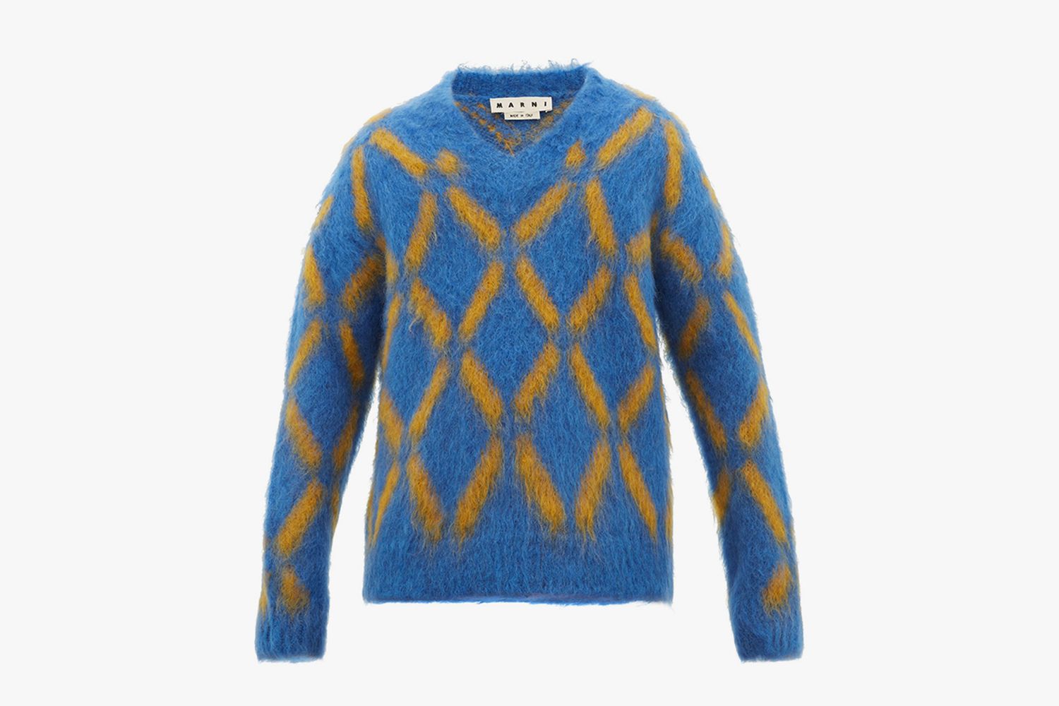 V-Neck Mohair-Blend Sweater