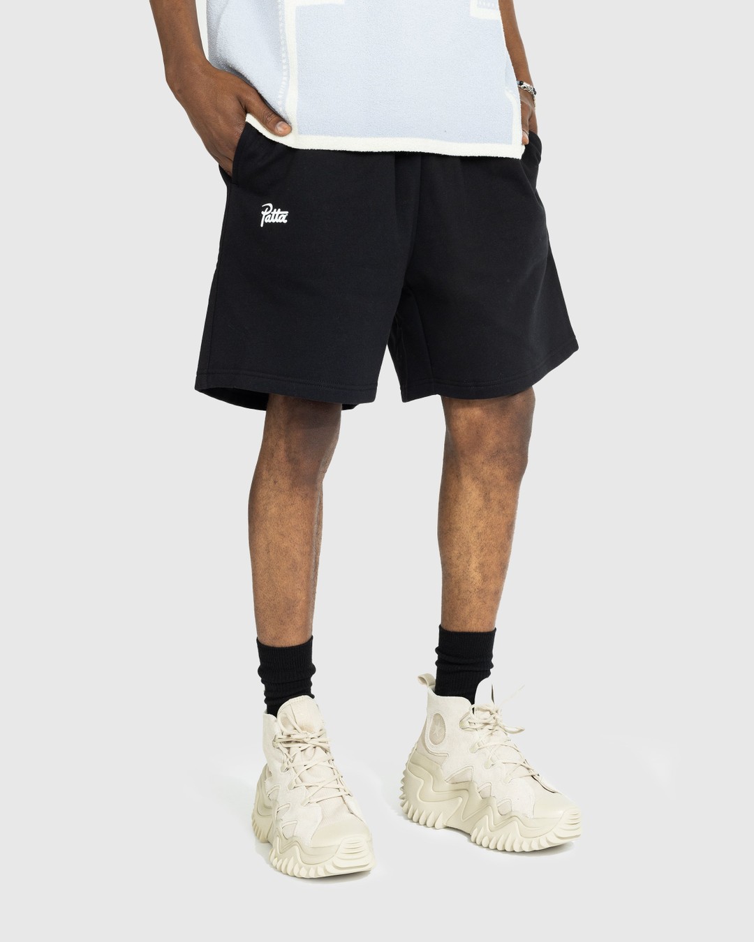 Patta – Basic Jogging Shorts Black - Shorts - Black - Image 2