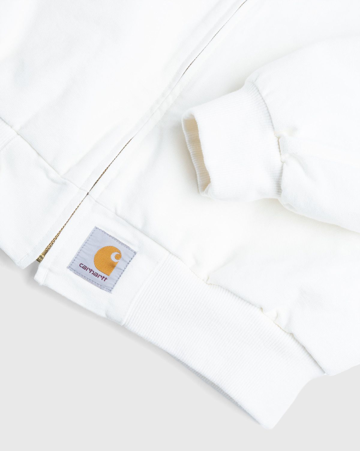Carhartt WIP – OG Santa Fe Jacket Stonewashed Wax/Hamilton Brown - Outerwear - Beige - Image 5