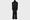 Peaked Lapel Leather Coat