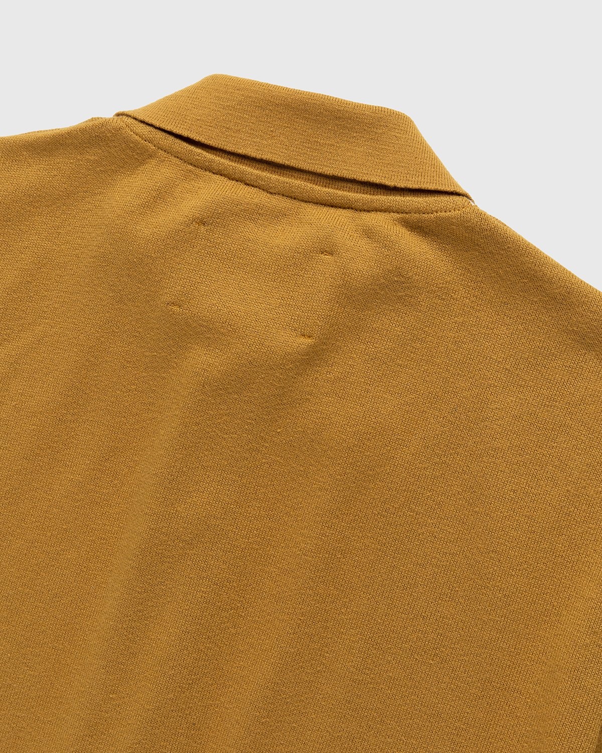 Highsnobiety – Knit Bowling Shirt Beige Brown - Shirts - Brown - Image 4