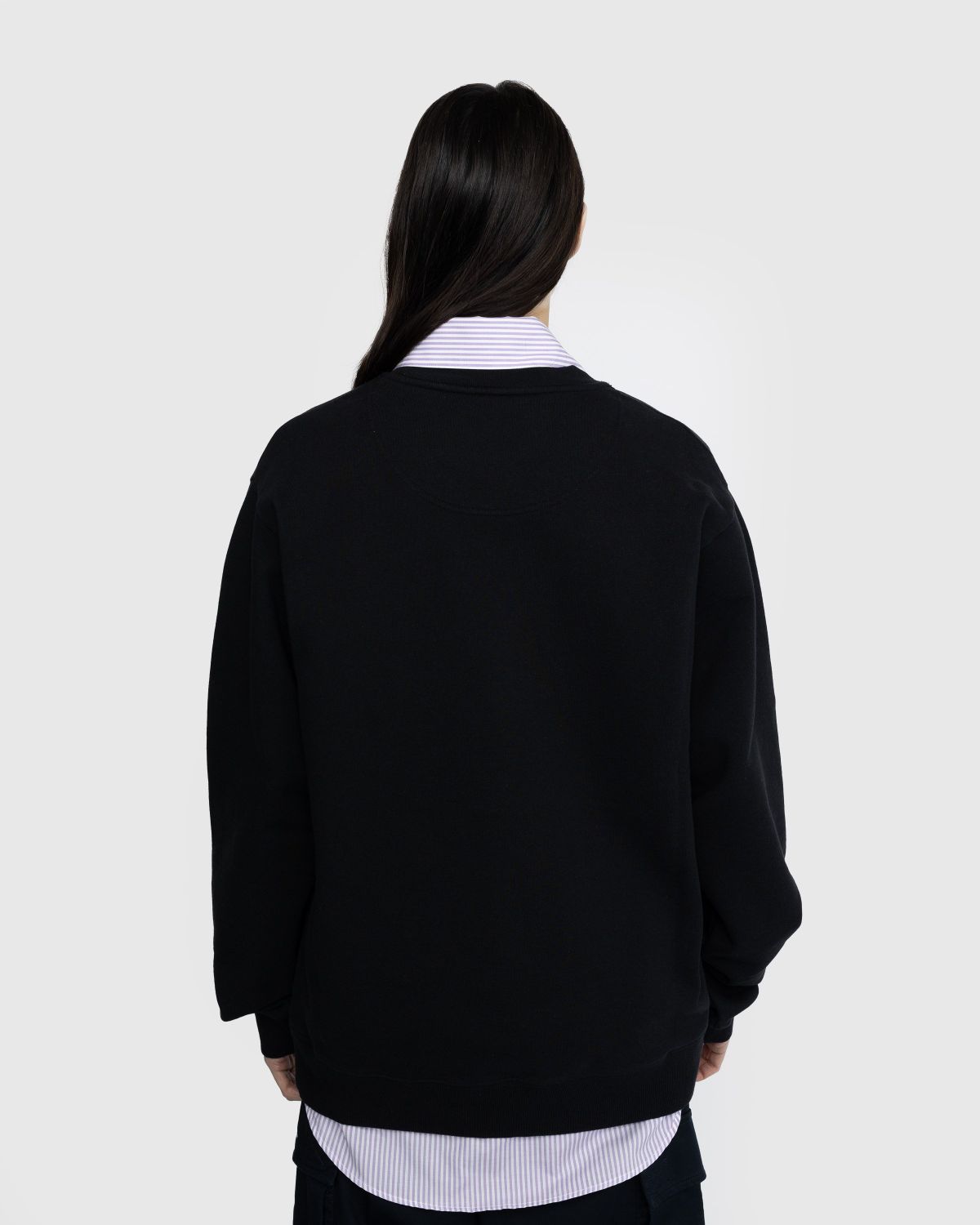 Martine Rose – Classic Crew Black - Sweats - Black - Image 3