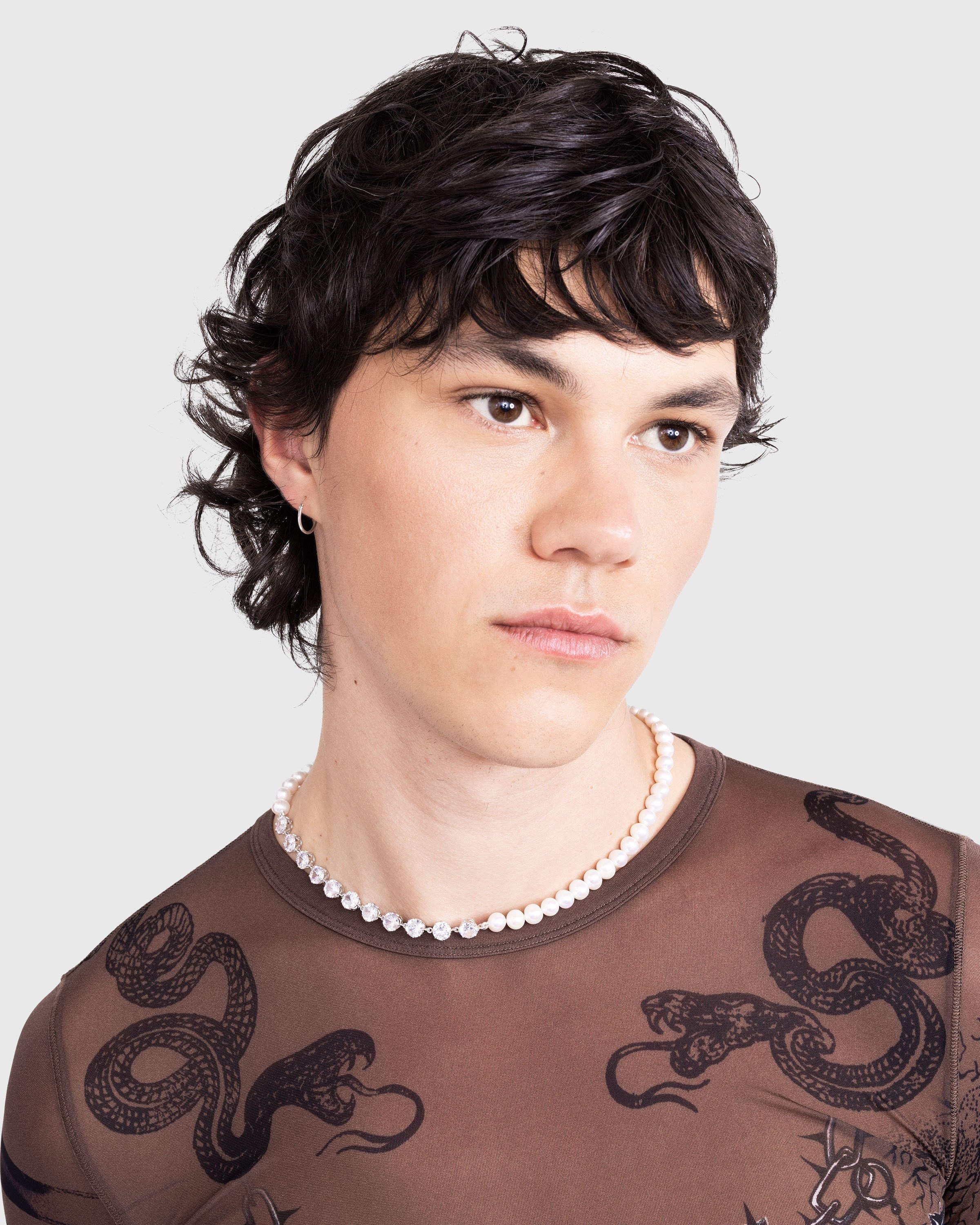 Hatton Labs – Pearl Tennis Chain Silver/White - Jewelry - Multi - Image 4