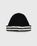 Our Legacy – Knitted Stripe Hat Black Ivory Wool - Hats - Black - Image 2