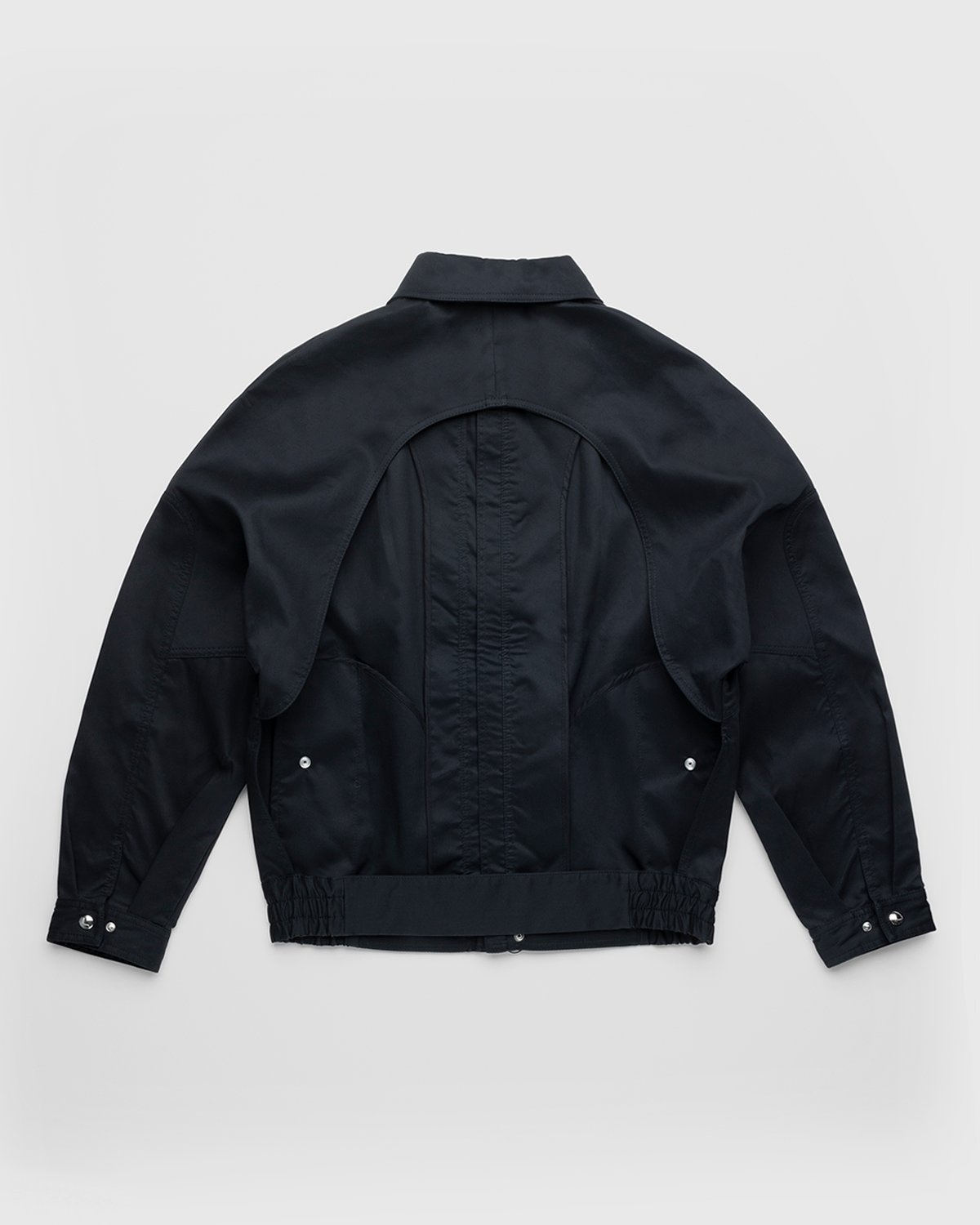 Lourdes New York – Backless Jacket Black - Outerwear - Black - Image 2
