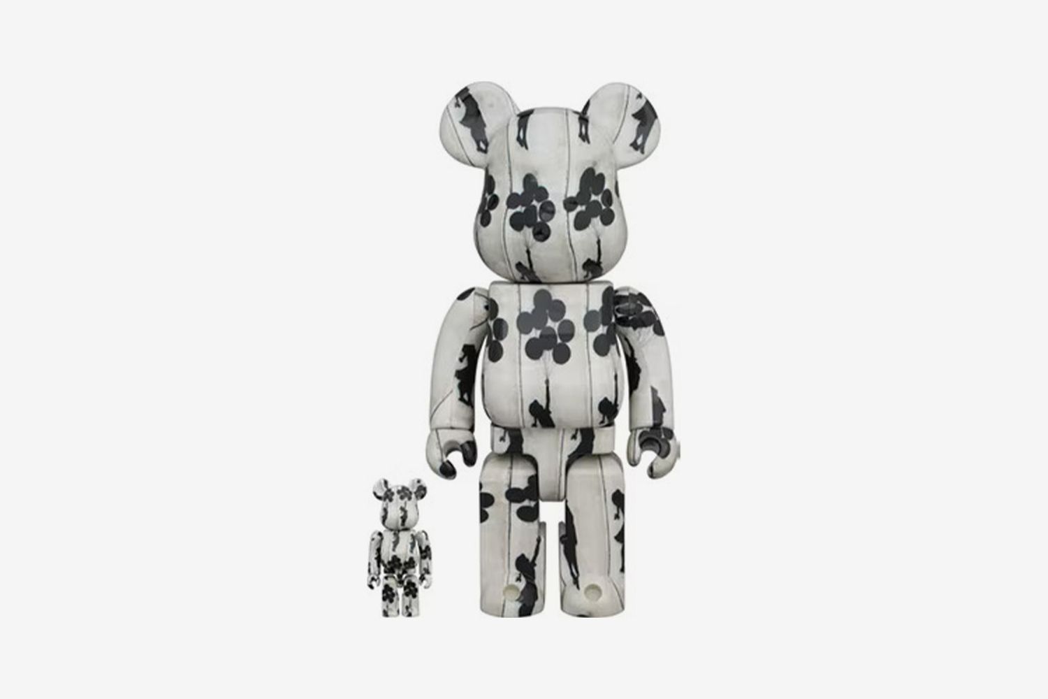 Bearbrick Flying Balloons Girl 100% & 400% Set