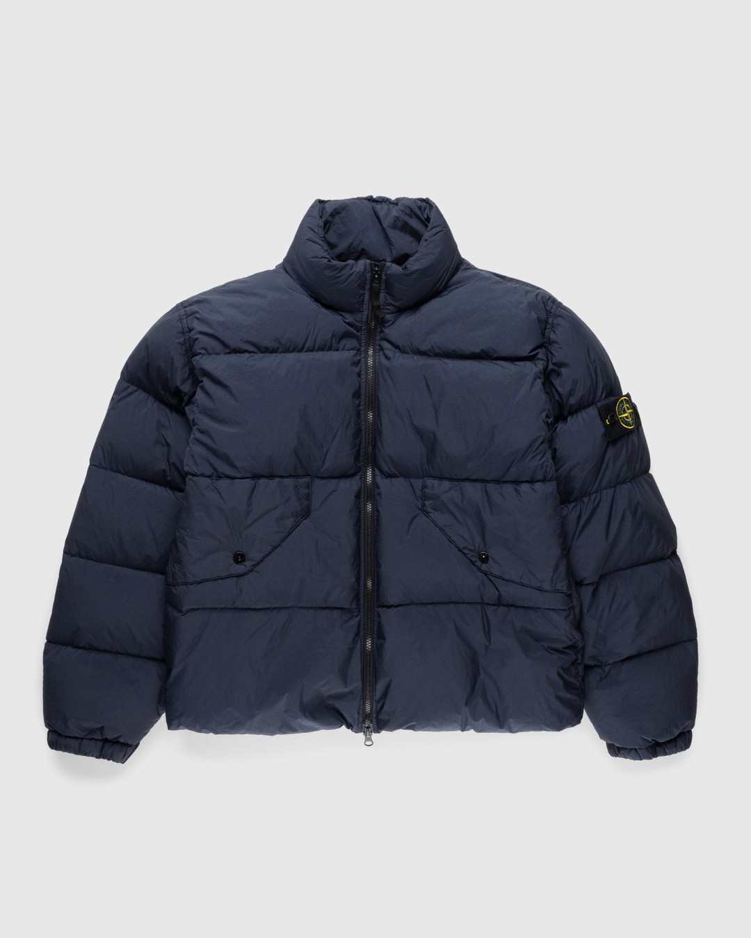 Supreme Stone Island Reversible Down Puffer Jacket Black