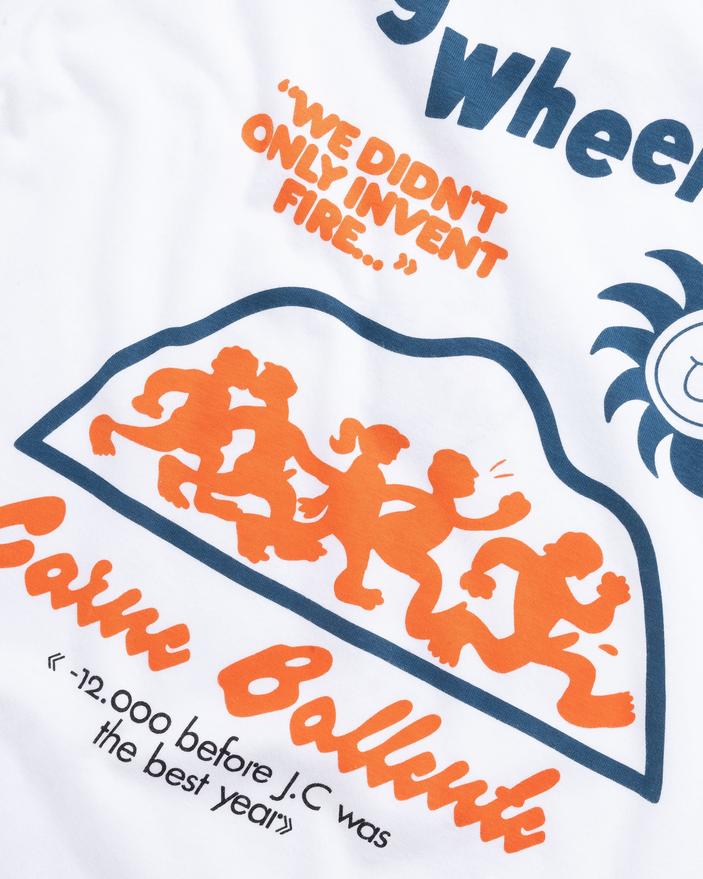 Carne Bollente – Big Wheel T-Shirt White - T-shirts - White - Image 3