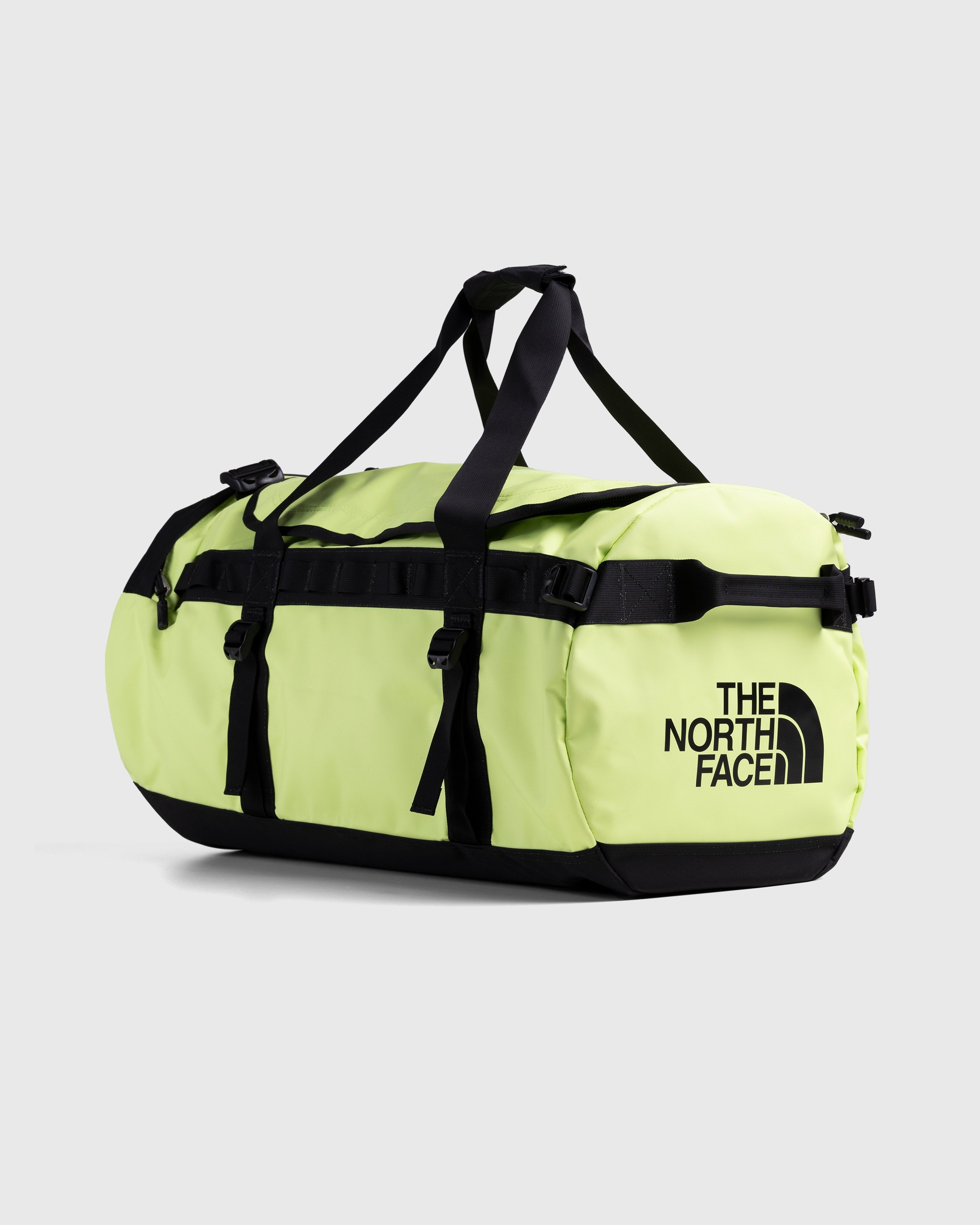 The North Face Base Camp Duffel Sharp Green Black Highsnobiety