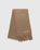 Acne Studios – Narrow Cashmere Scarf Caramel Brown - Scarves - Brown - Image 1