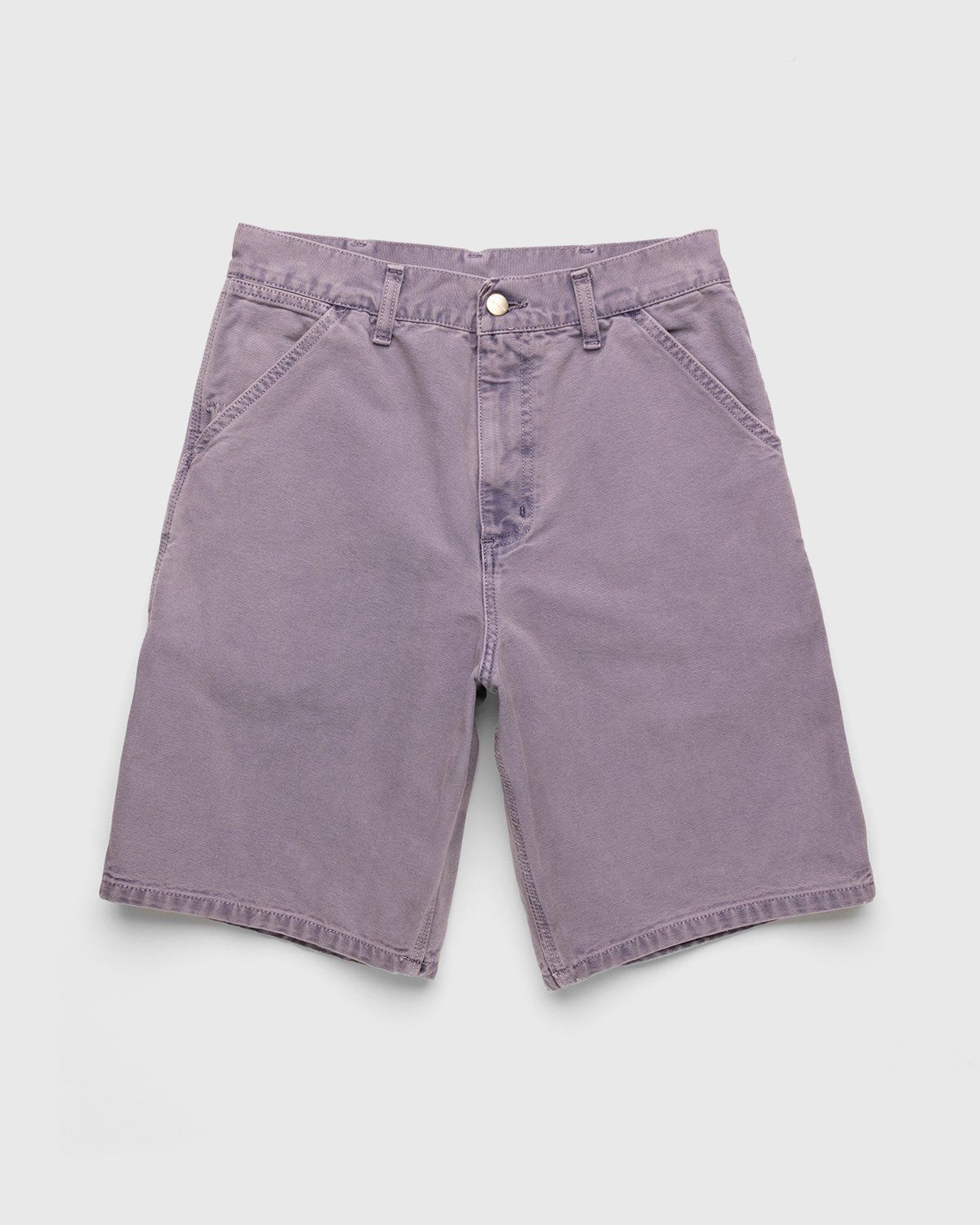 Carhartt WIP – Single Knee Short Razzmic Faded - Shorts - Red - Image 1