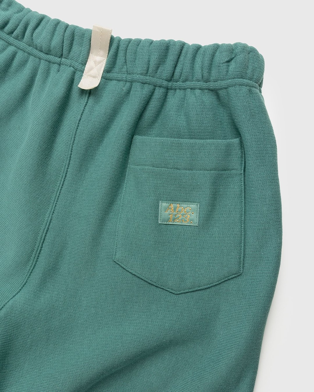 Abc. – French Terry Sweatpants Apatite - Pants - Green - Image 3