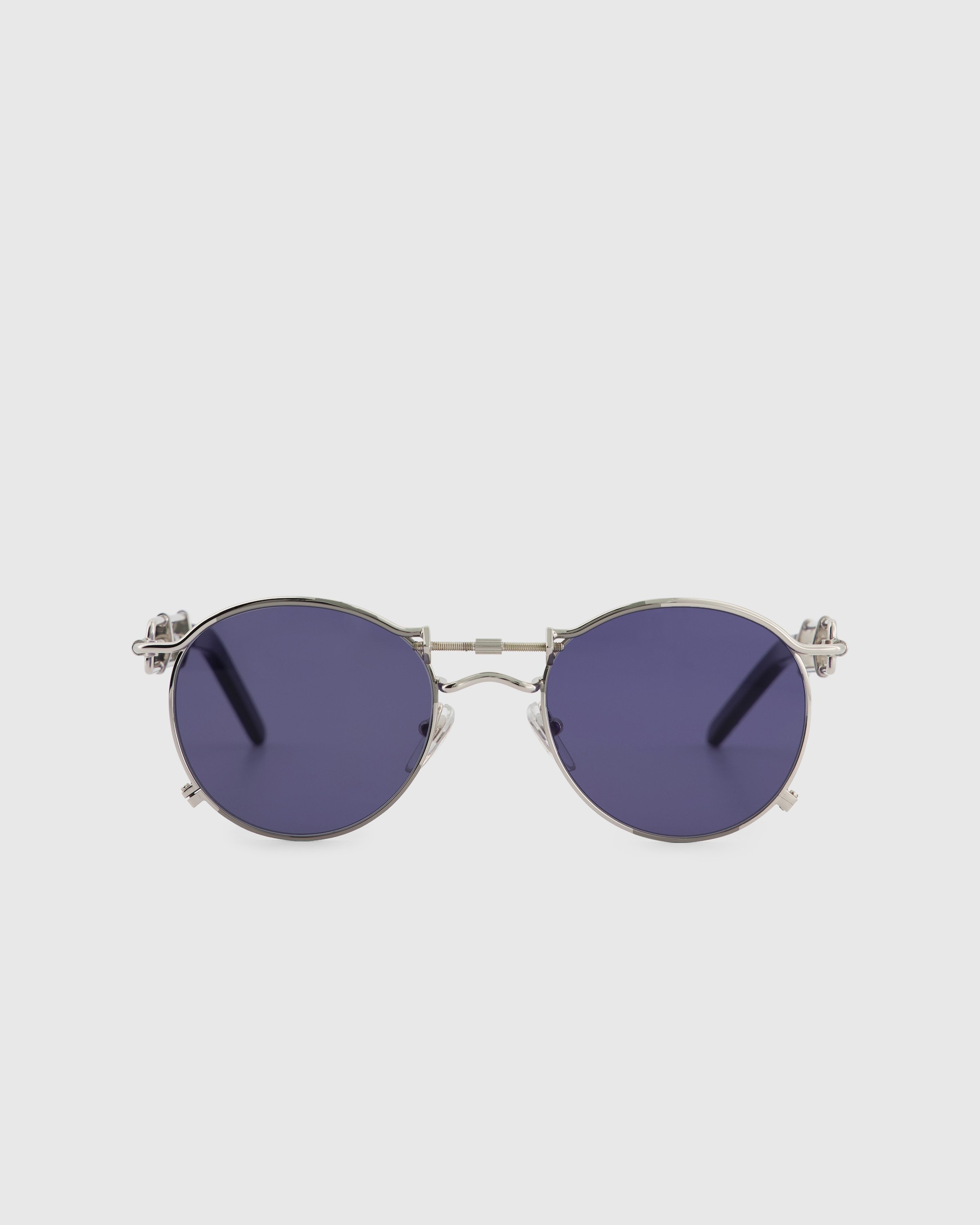 Jean Paul Gaultier x Burna Boy – 56-0174 Pas De Vis Sunglasses Silver - Sunglasses - Silver - Image 1
