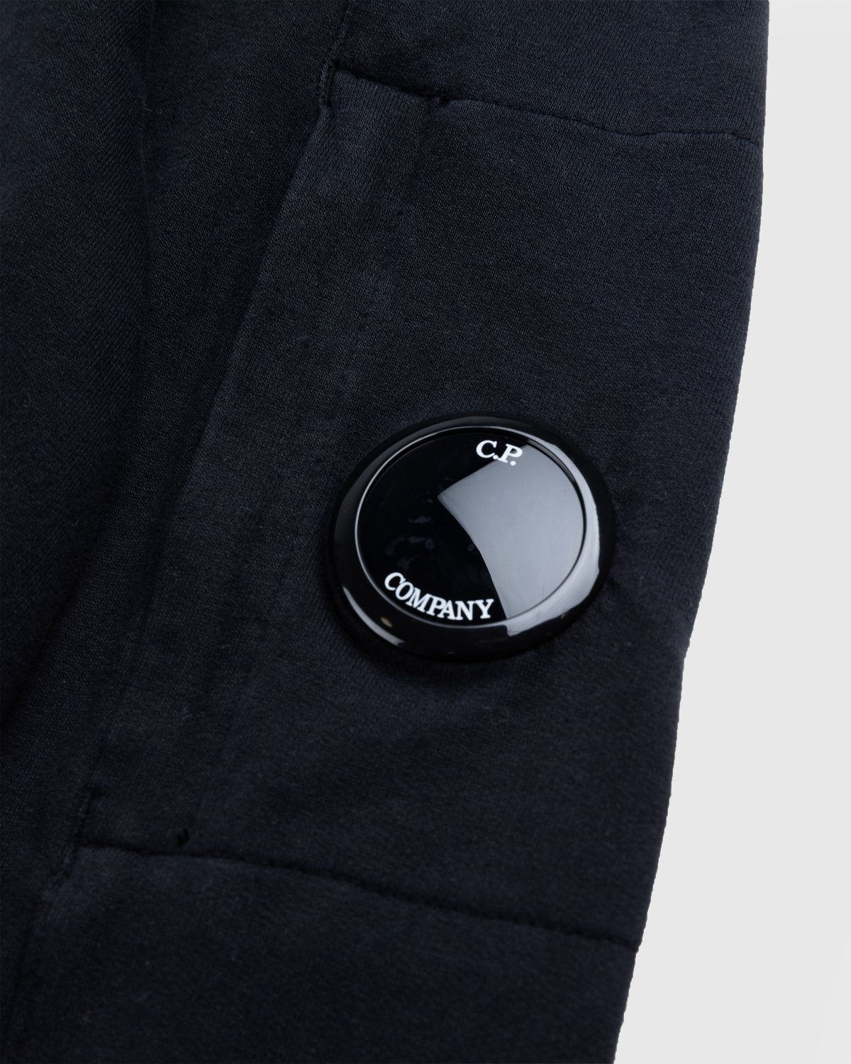 C.P. Company – Light Fleece Hoodie Black - Sweats - Black - Image 5
