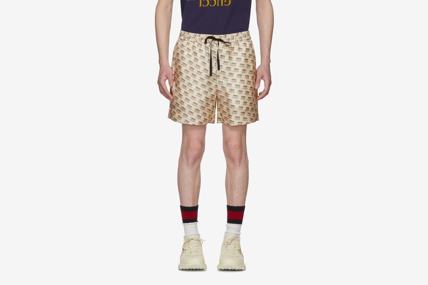 All Over Logo Shorts