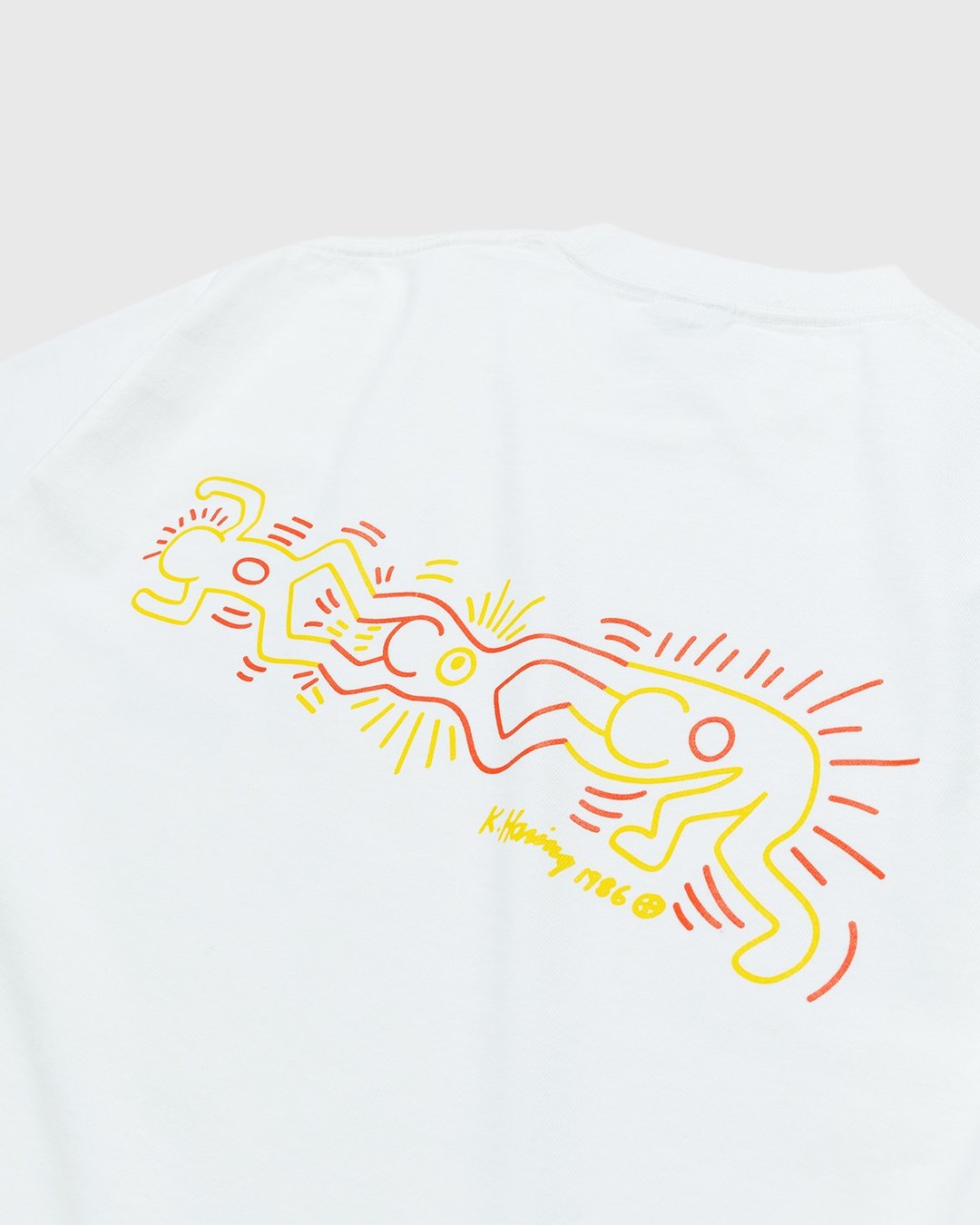 Highsnobiety – Keith Haring T-Shirt White - T-shirts - White - Image 3