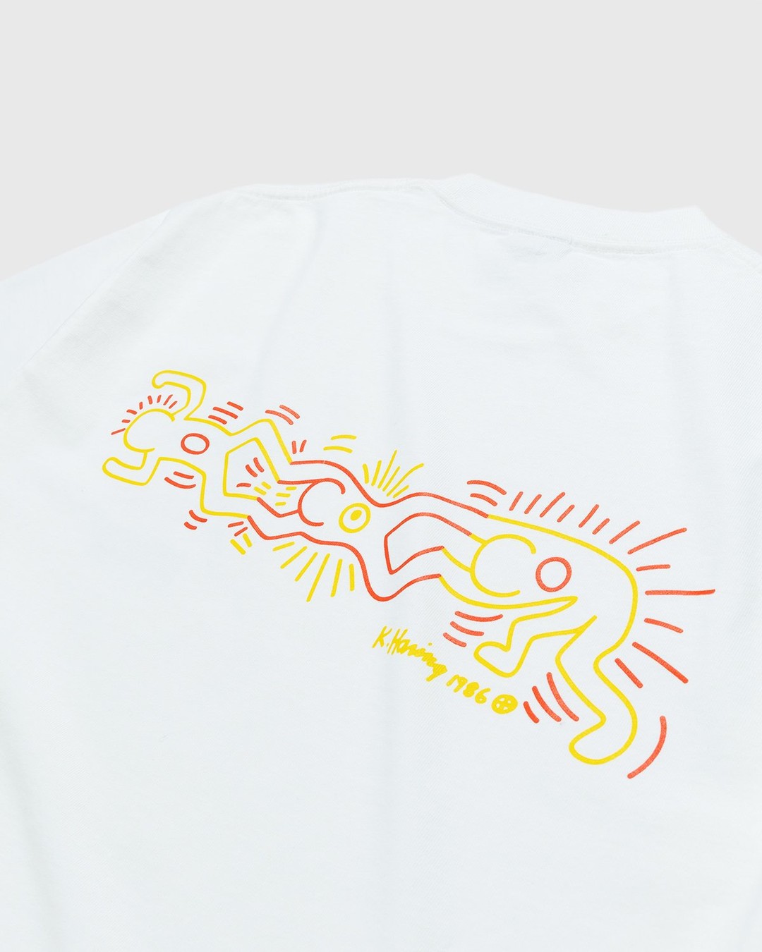 Highsnobiety – Keith Haring T-Shirt White - T-shirts - White - Image 3