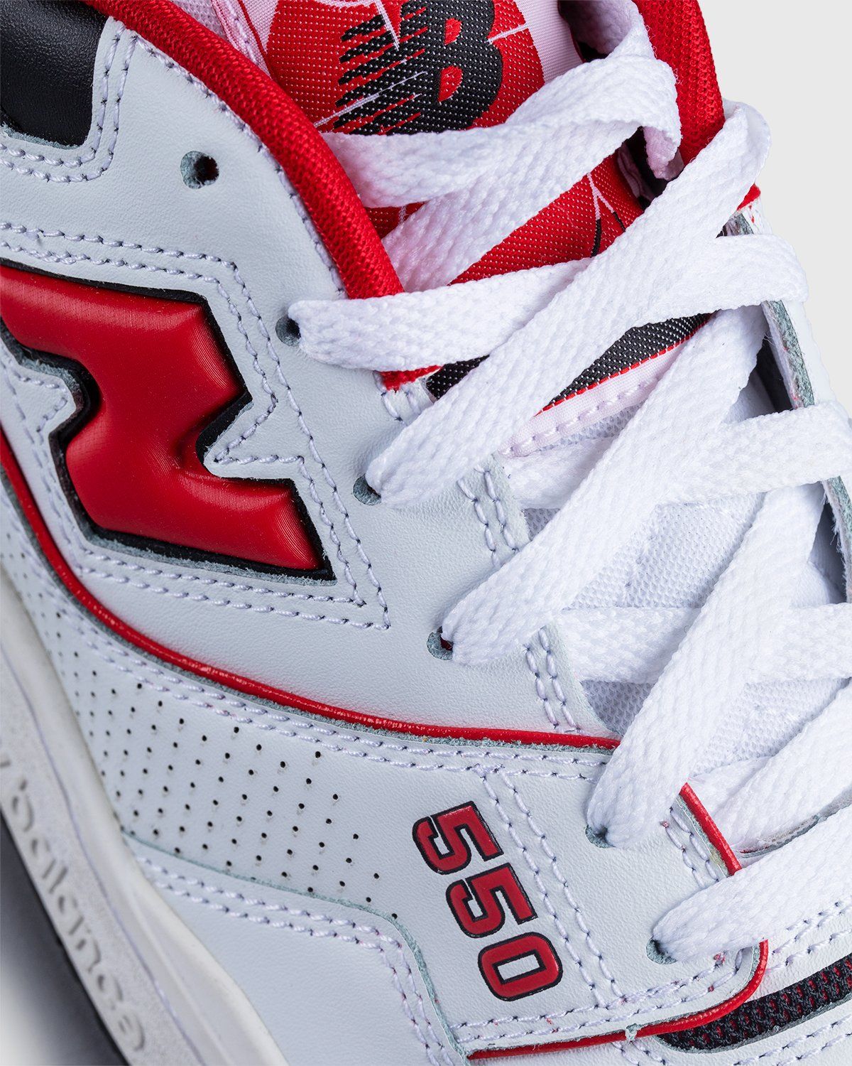 New Balance – BB550HR1 White Red Black - Sneakers - White - Image 6