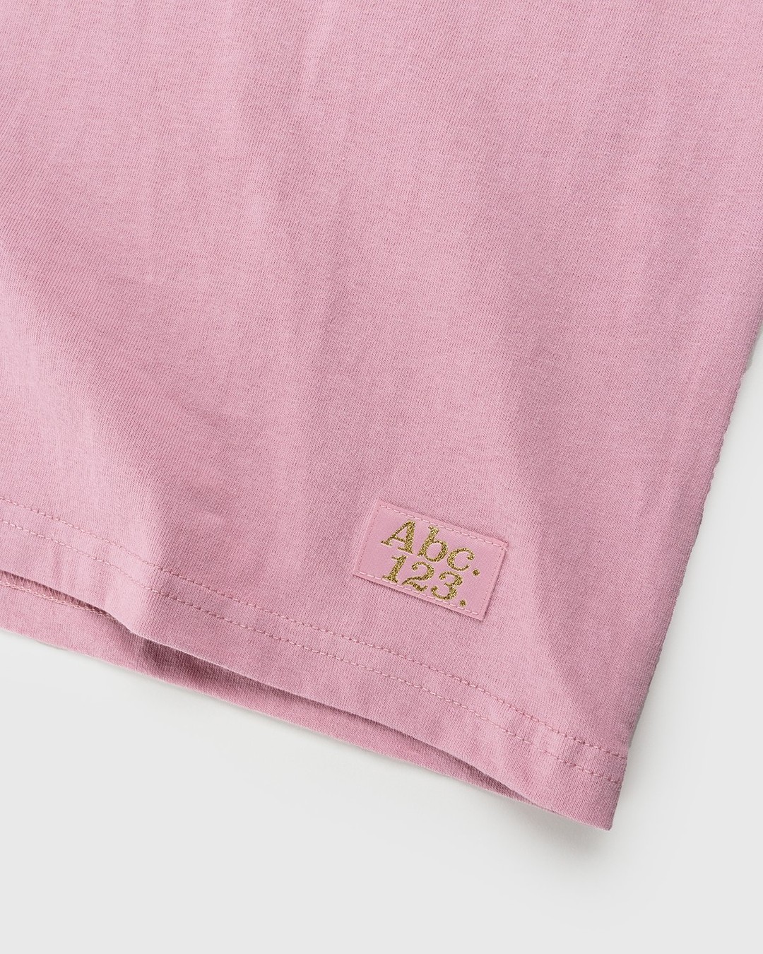 Abc. – Short-Sleeve Pocket Tee Morganite - Tops - Pink - Image 6