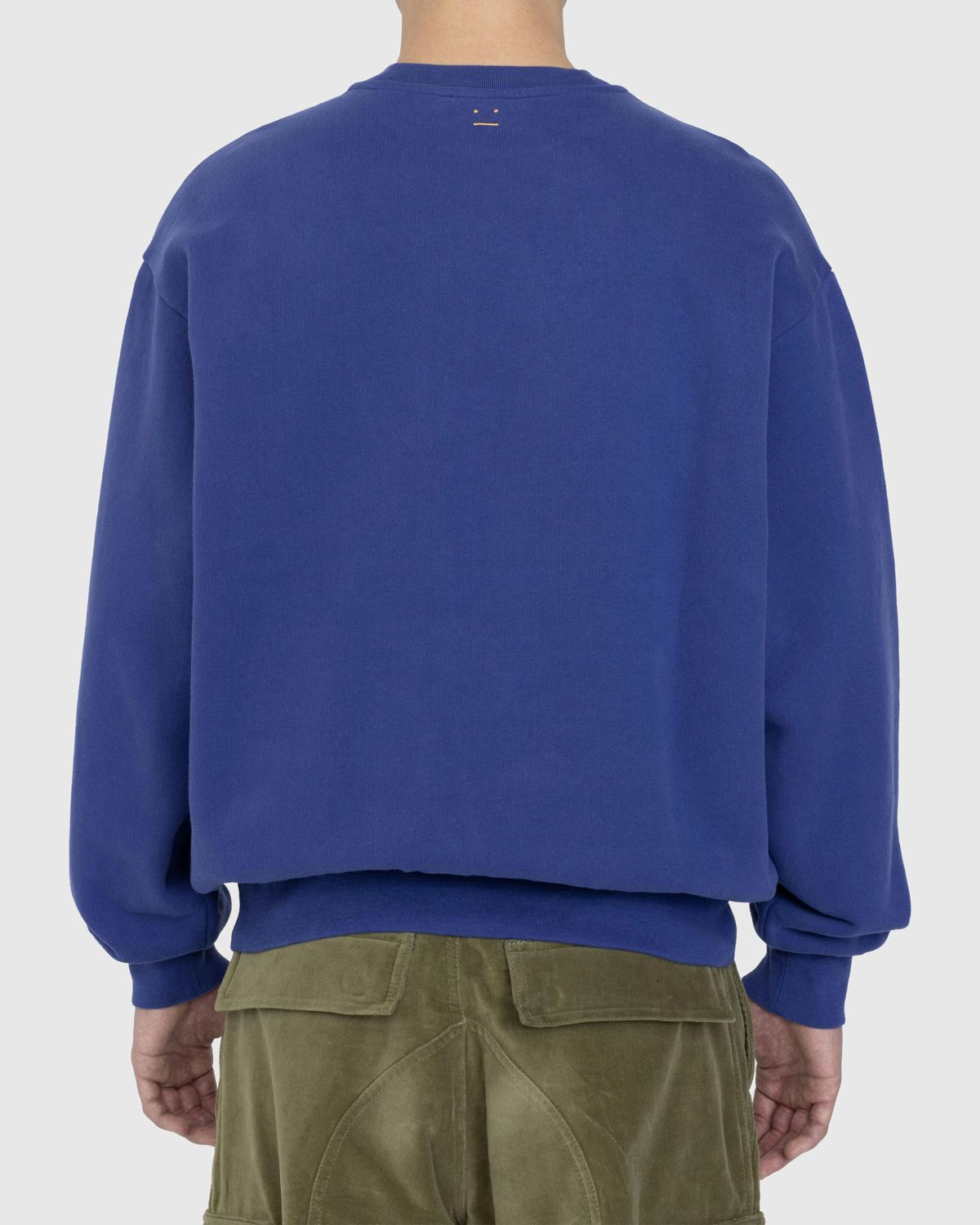 Acne blue sweatshirt clearance