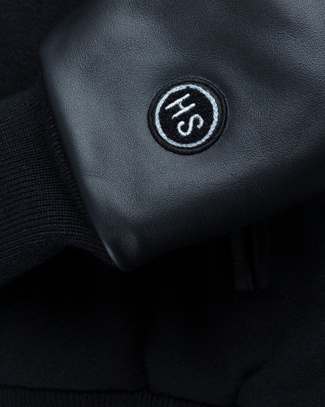Jacob & Co. x Highsnobiety – Logo Varsity Jacket Black - Outerwear - Black - Image 6