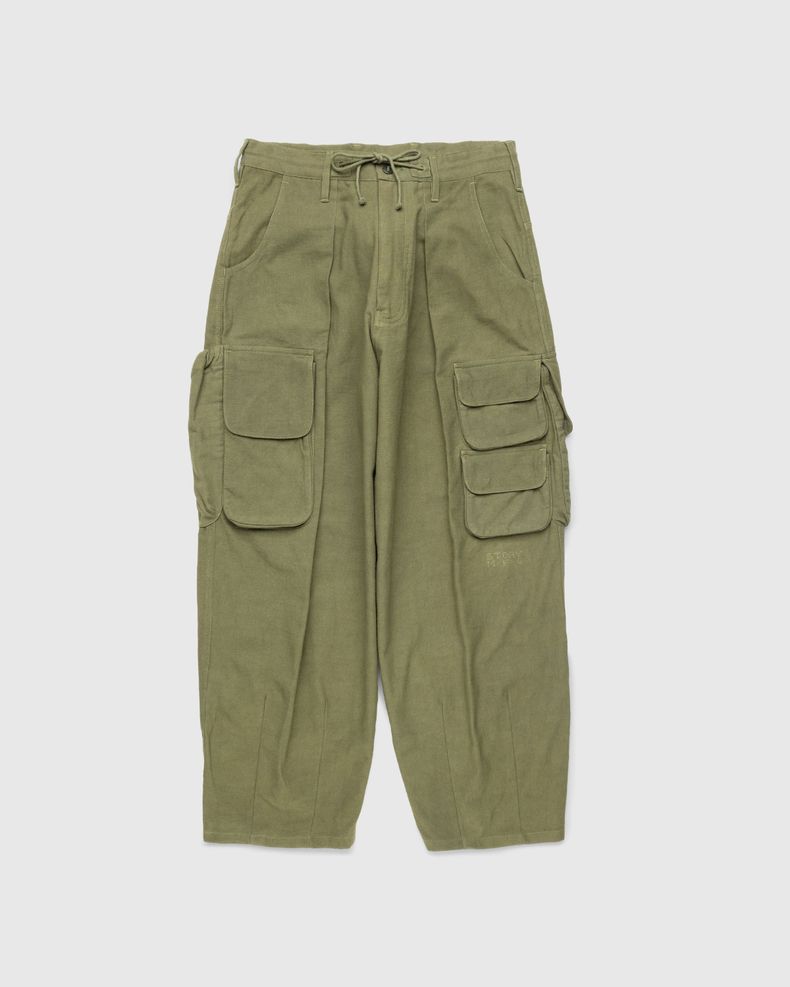 Story mfg. – Forager Pants Olive Slub