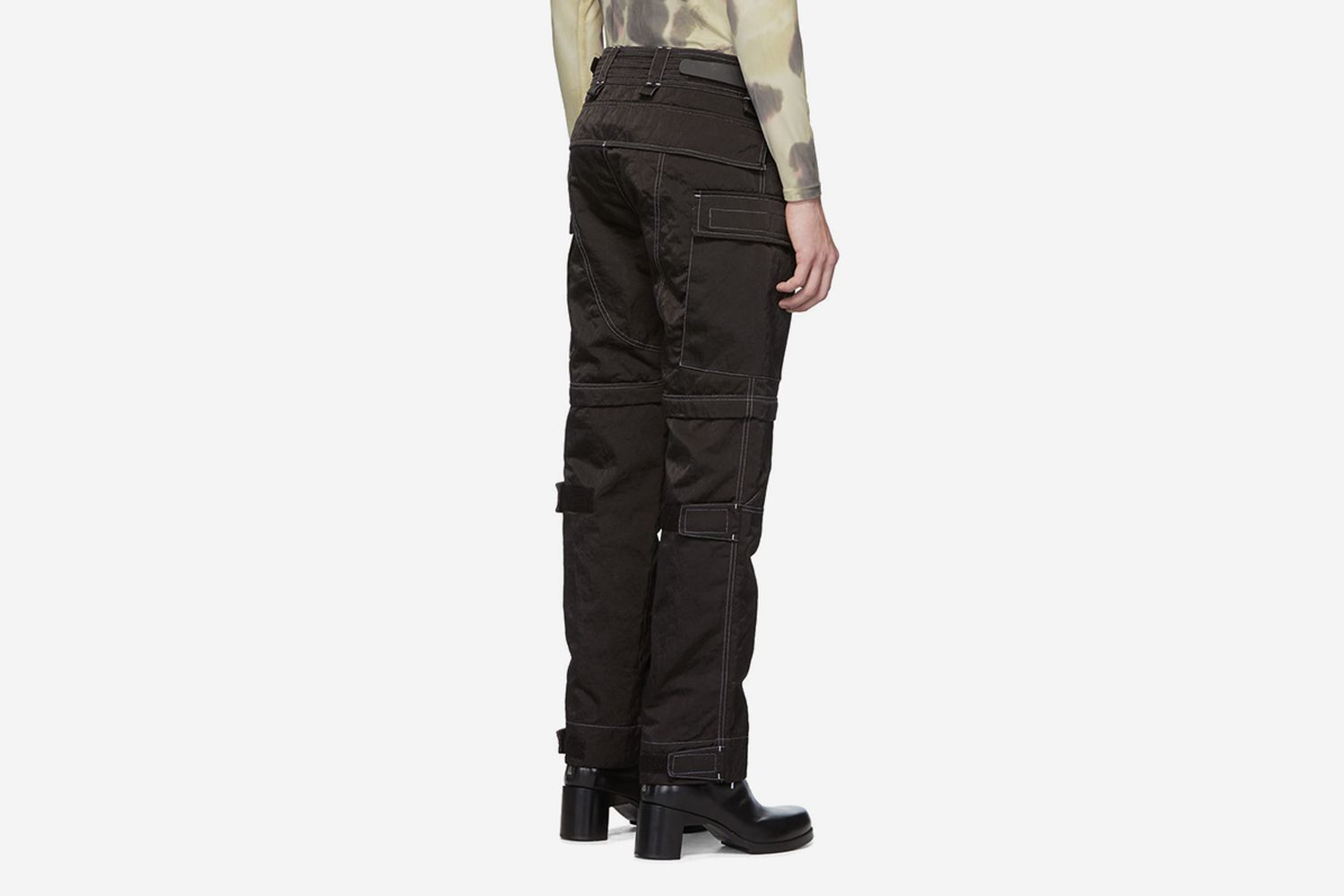 Black Zip-Off Tactical Trousers