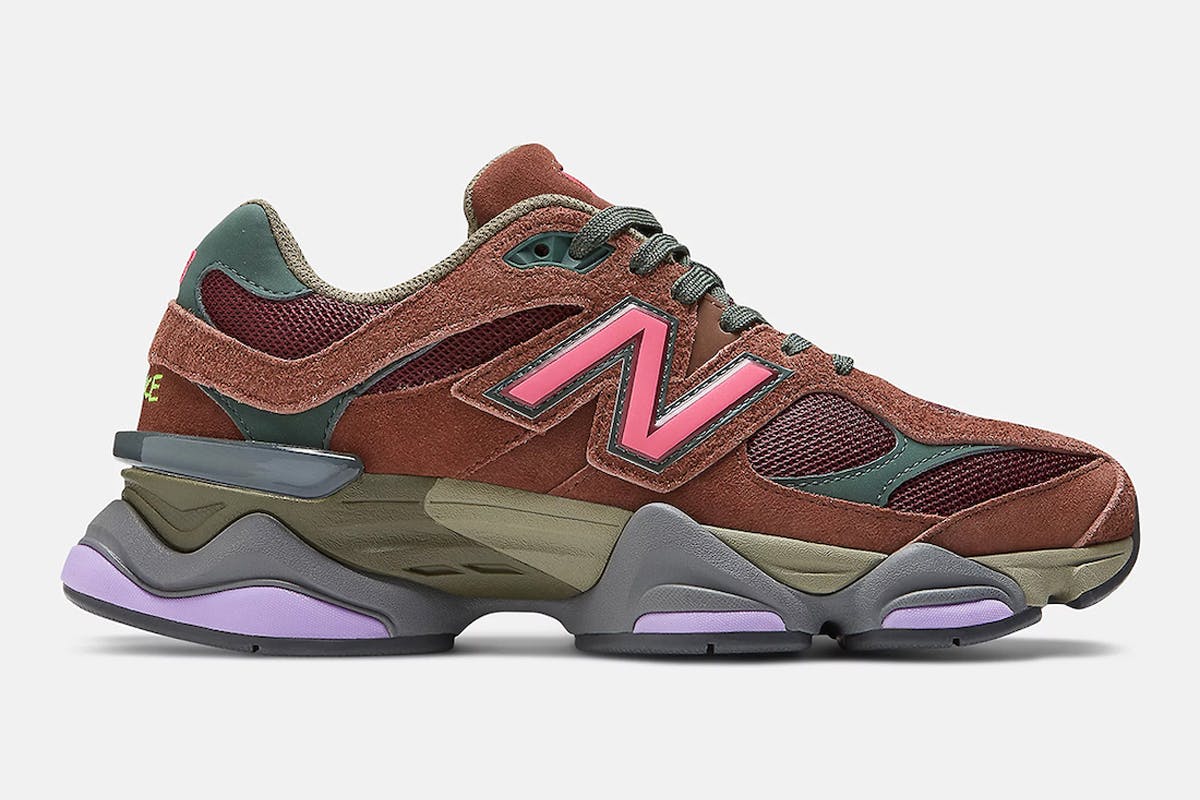 New Balance's 9060 Sneaker Gets the Burgundy Treatment