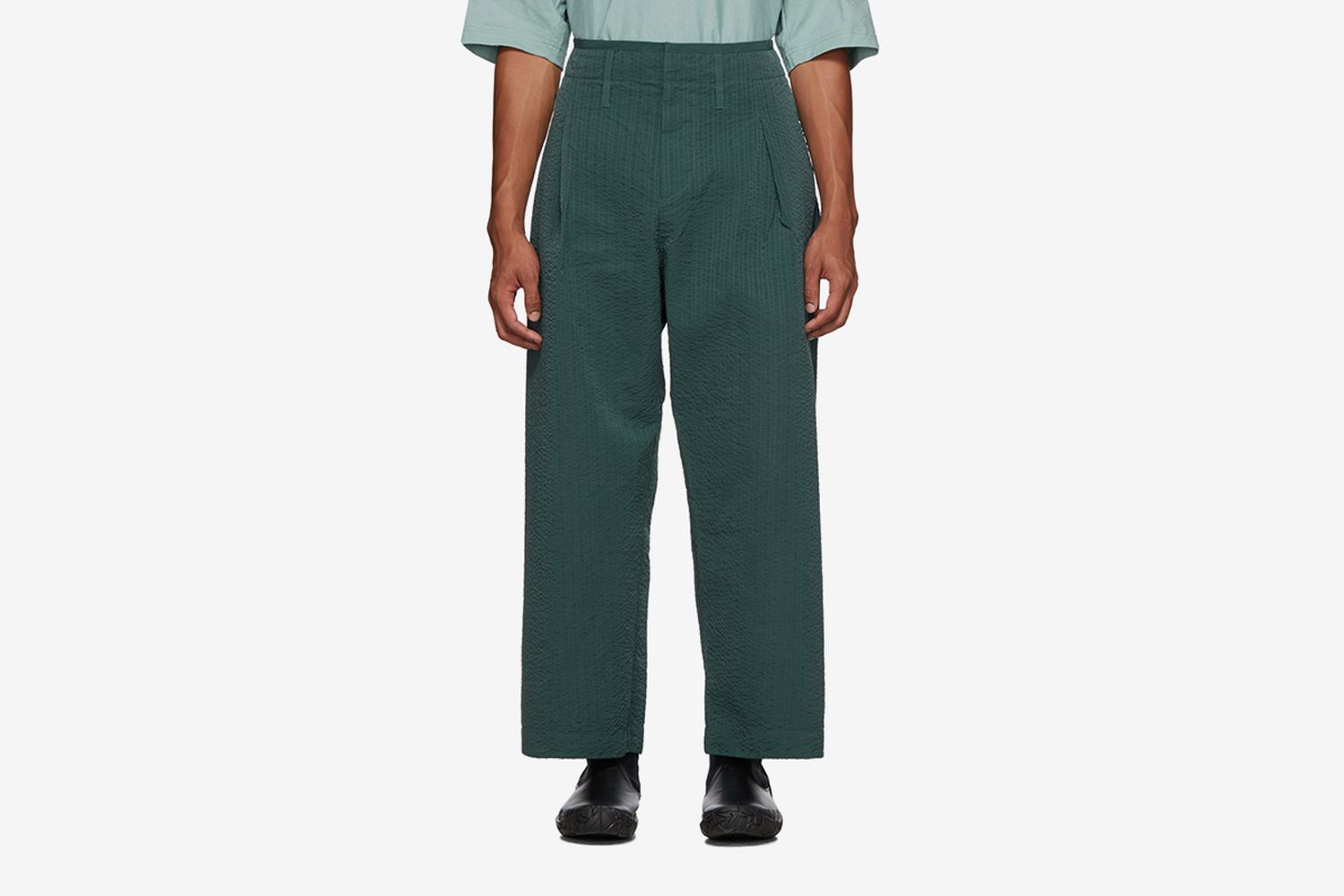 Line Stitch Worker Trousers