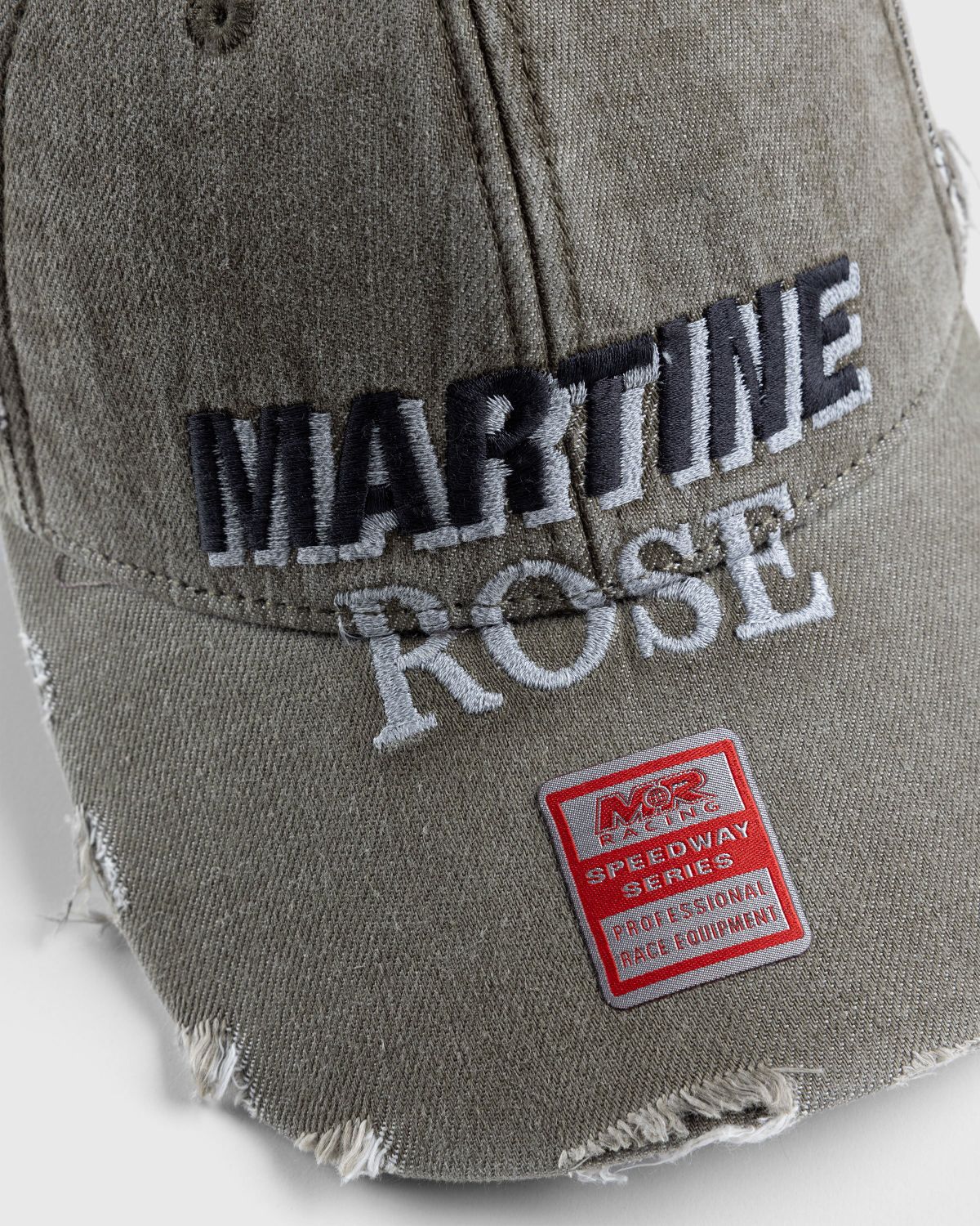 Martine Rose – Rolled Cap Green - Hats - Green - Image 5