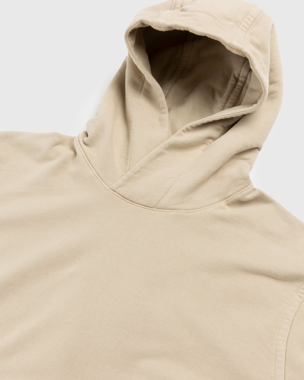 Fleece hoodie 2025 beige