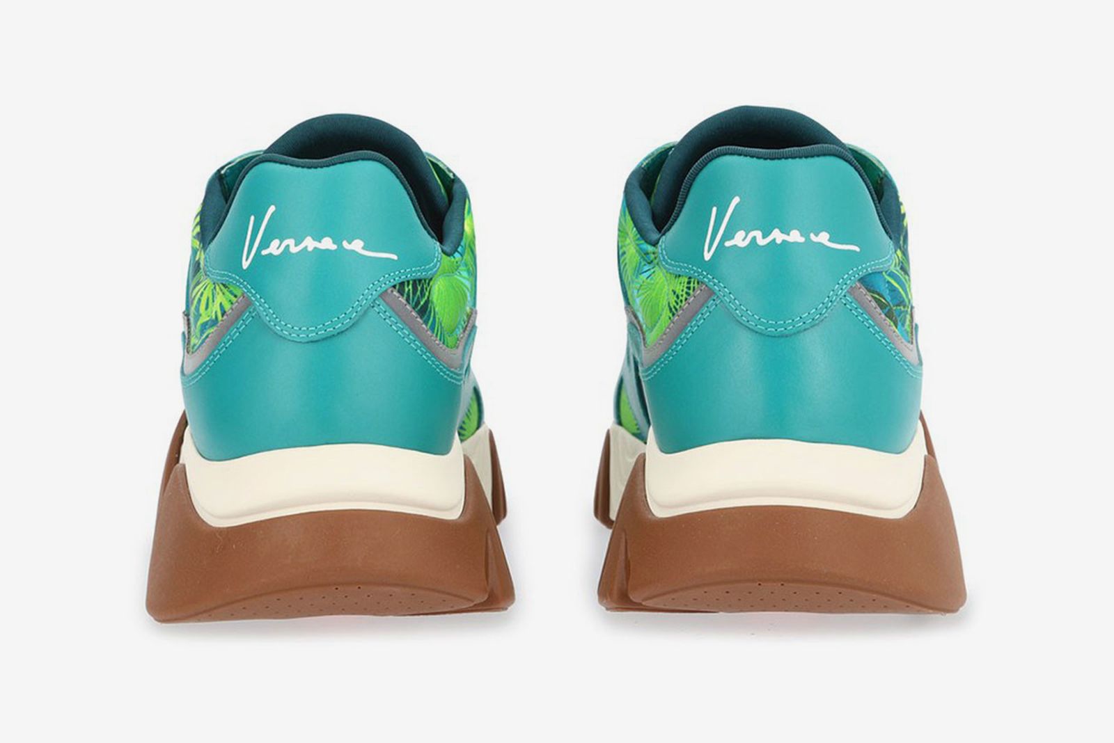 Versace Squalo Jungle Print Sneaker