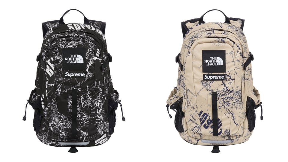 supreme x the north face history ss12