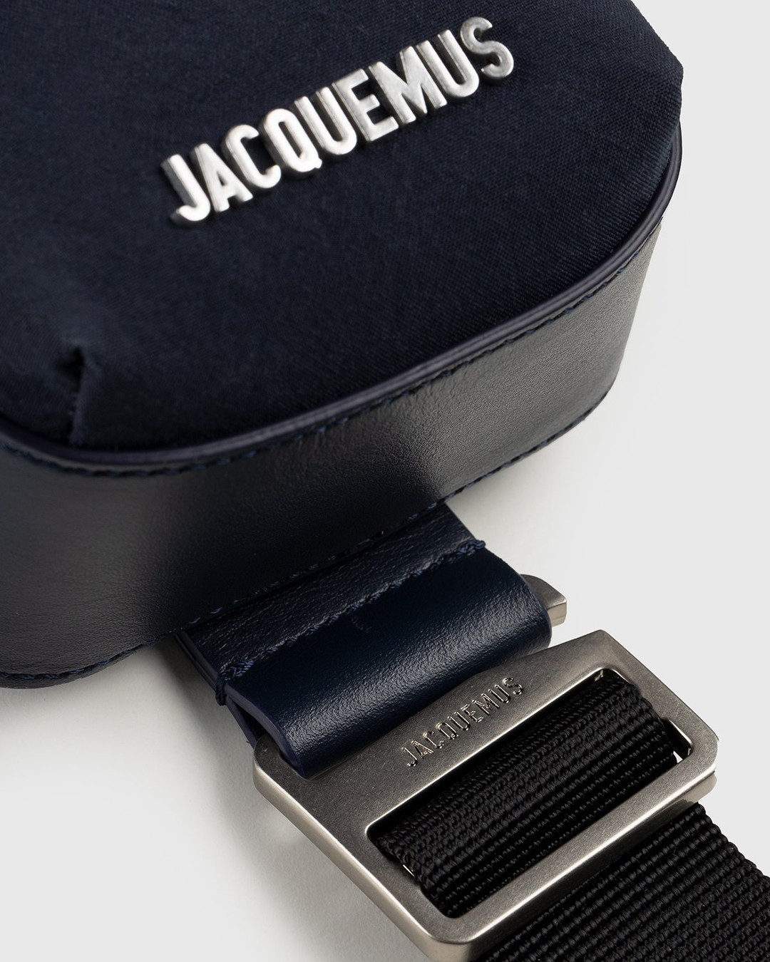 JACQUEMUS – Le Giardino Dark Navy - Shoulder Bags - Blue - Image 4
