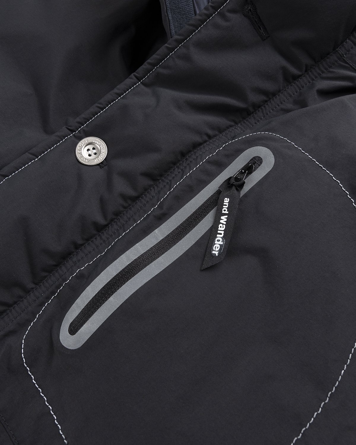 And Wander – 84 Tough Down Jacket Black - Outerwear - Black - Image 4