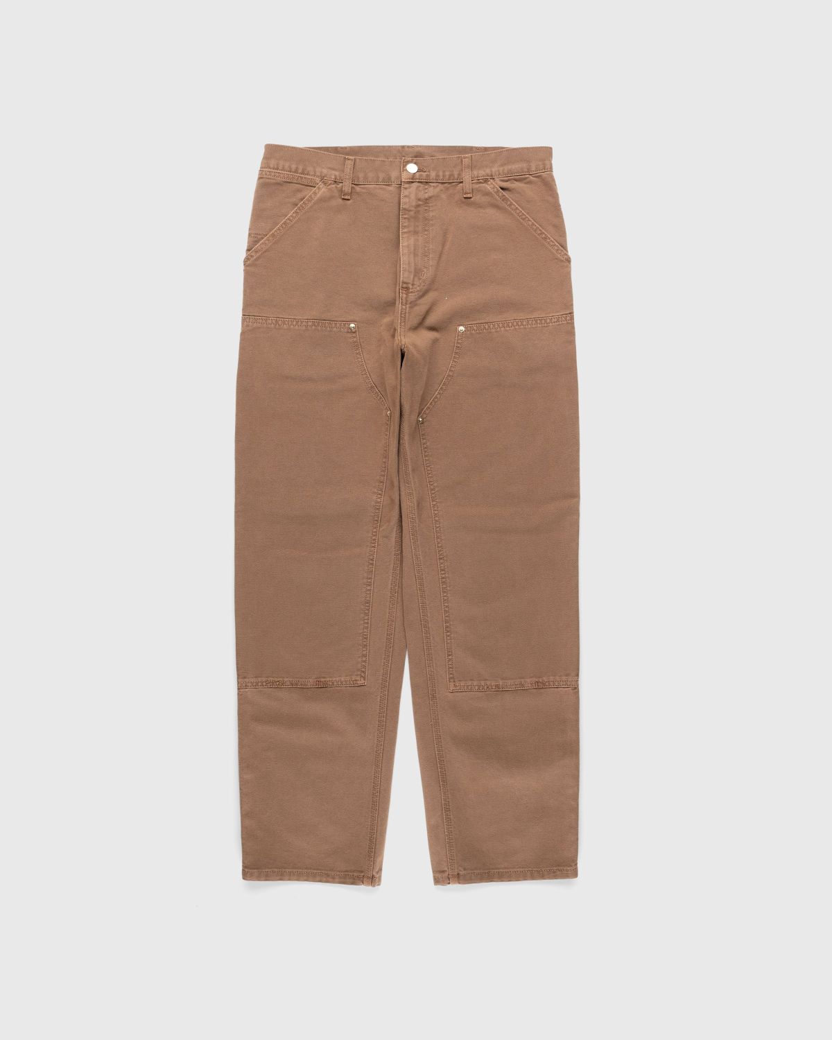 Carhartt WIP – Double Knee Pant Red - Pants - Red - Image 1