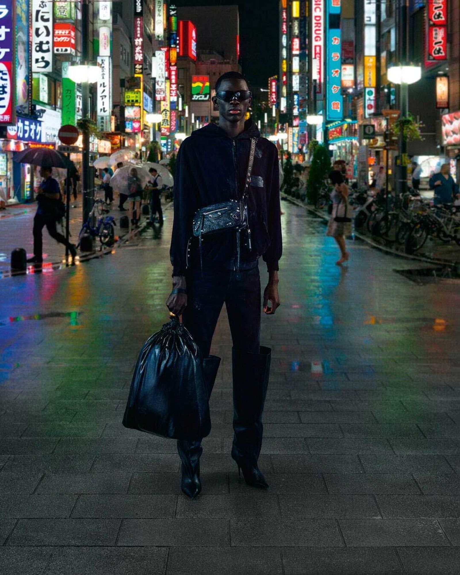 Balenciaga's 1.8k Winter 2022 Trash Bag Pouch Isn't Garbage