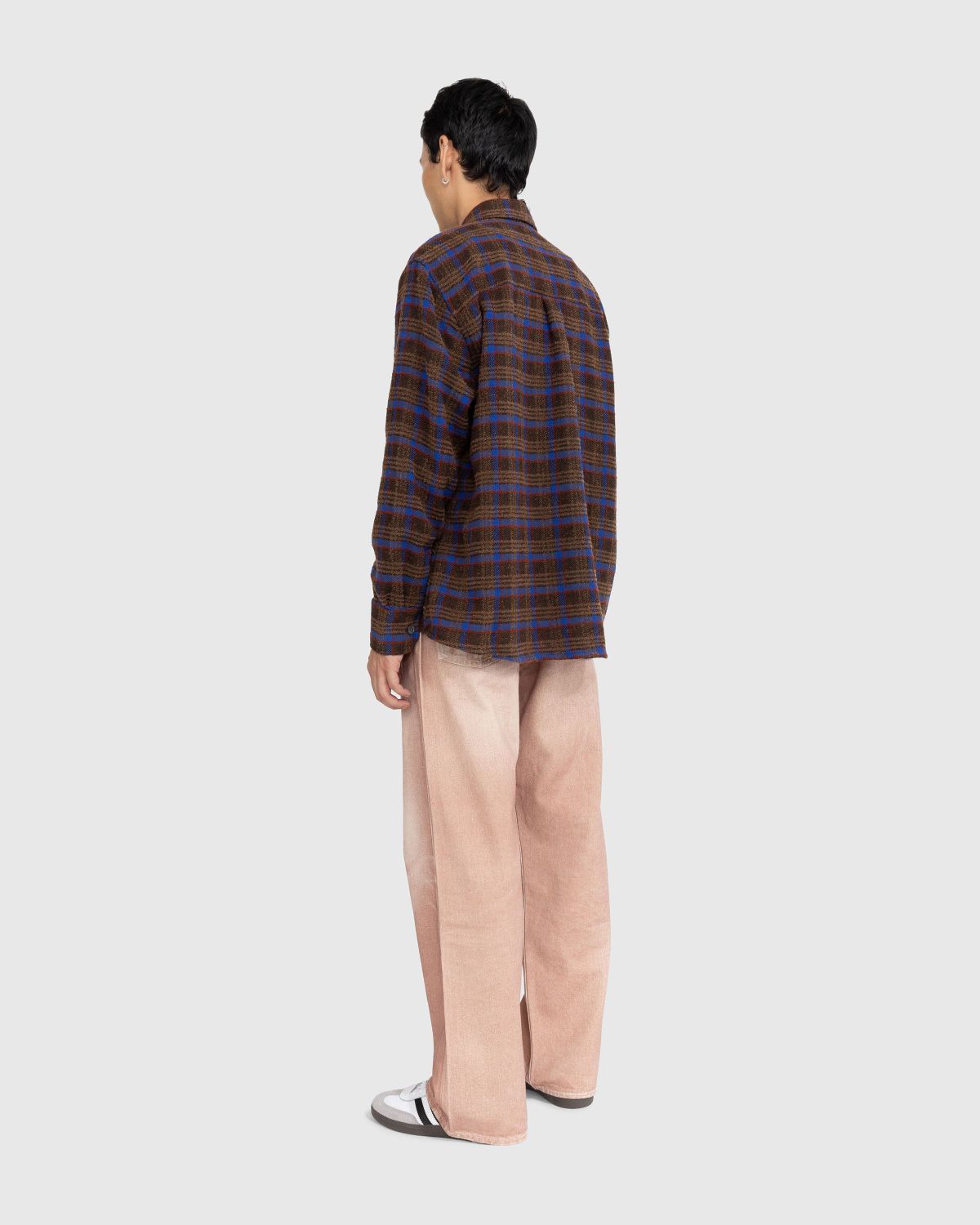 Our Legacy – Above Shirt Brown Pankow Check - Shirts - Brown - Image 3
