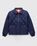 Water-Repellent Quilted Jacket Navy