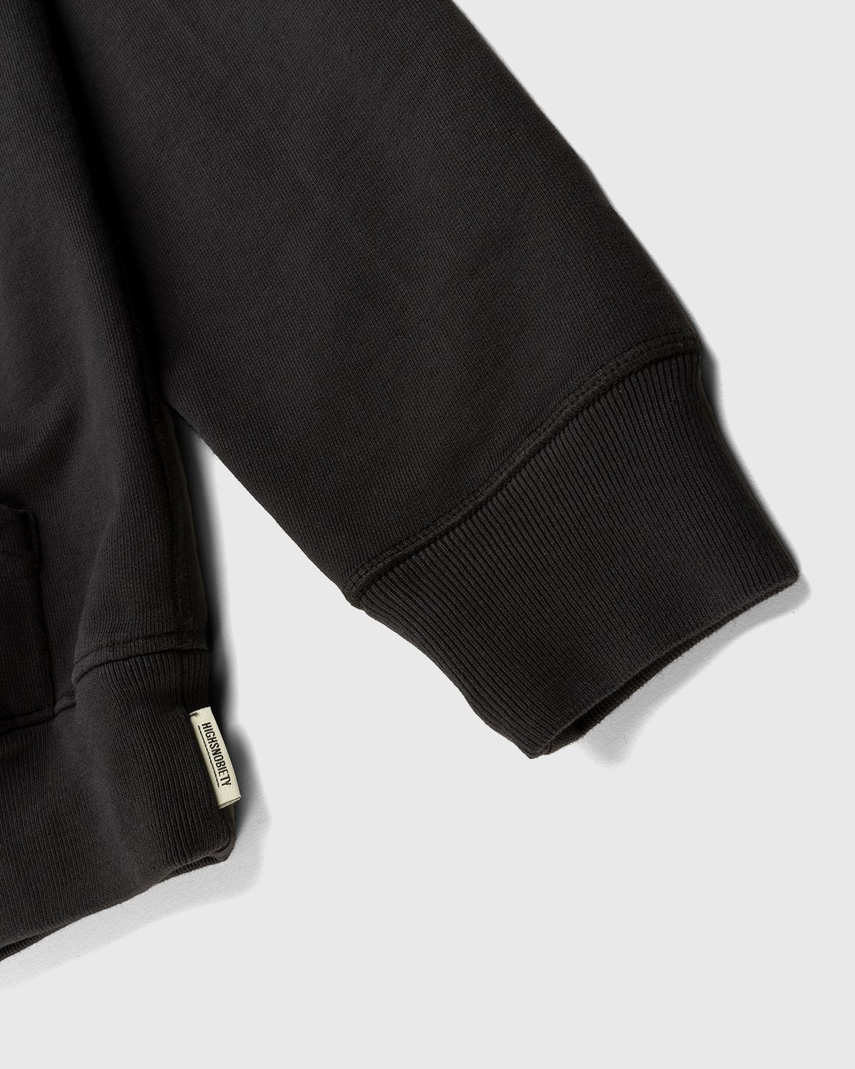 Highsnobiety – Logo Hoodie Black - Sweats - Black - Image 4